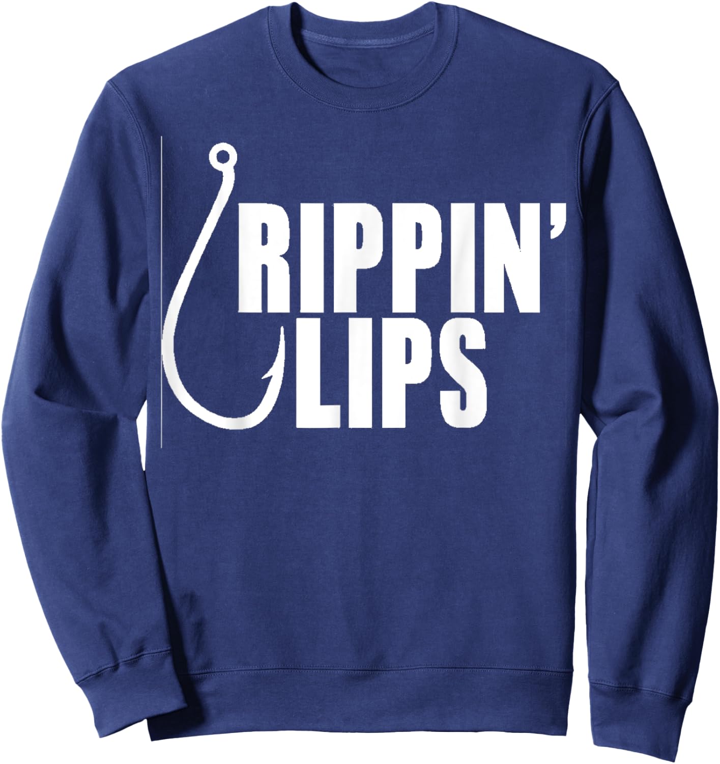 Rippin Lips Fishing Sweatshirt - Sweatshirt | Navy