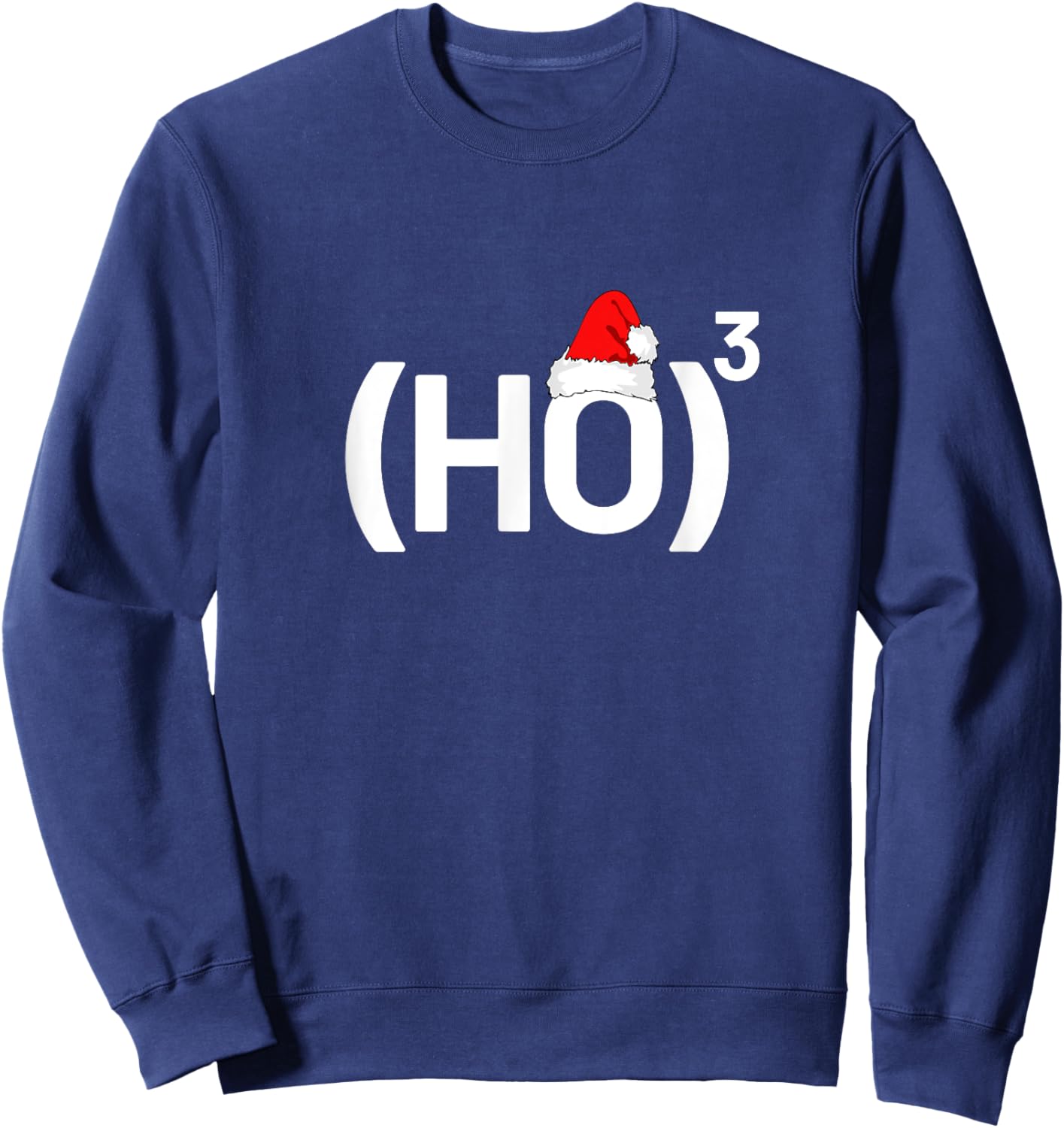 Ho3 Shirt Maths Physics Nerd Informatik Ho Hoch 3 Christmas Sweatshirt - Sweatshirt | Navy