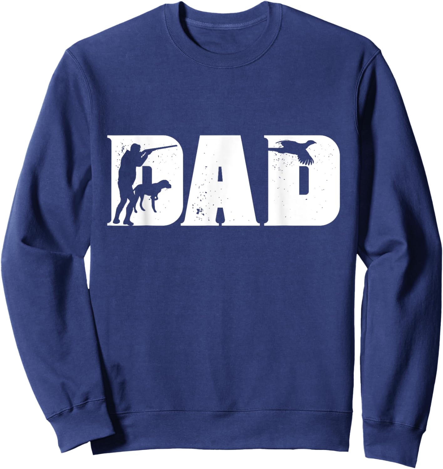 Pheasant Hunting Bird Hunter Hunting Dad Father Sweatshirt - Sweatshirt | Navy