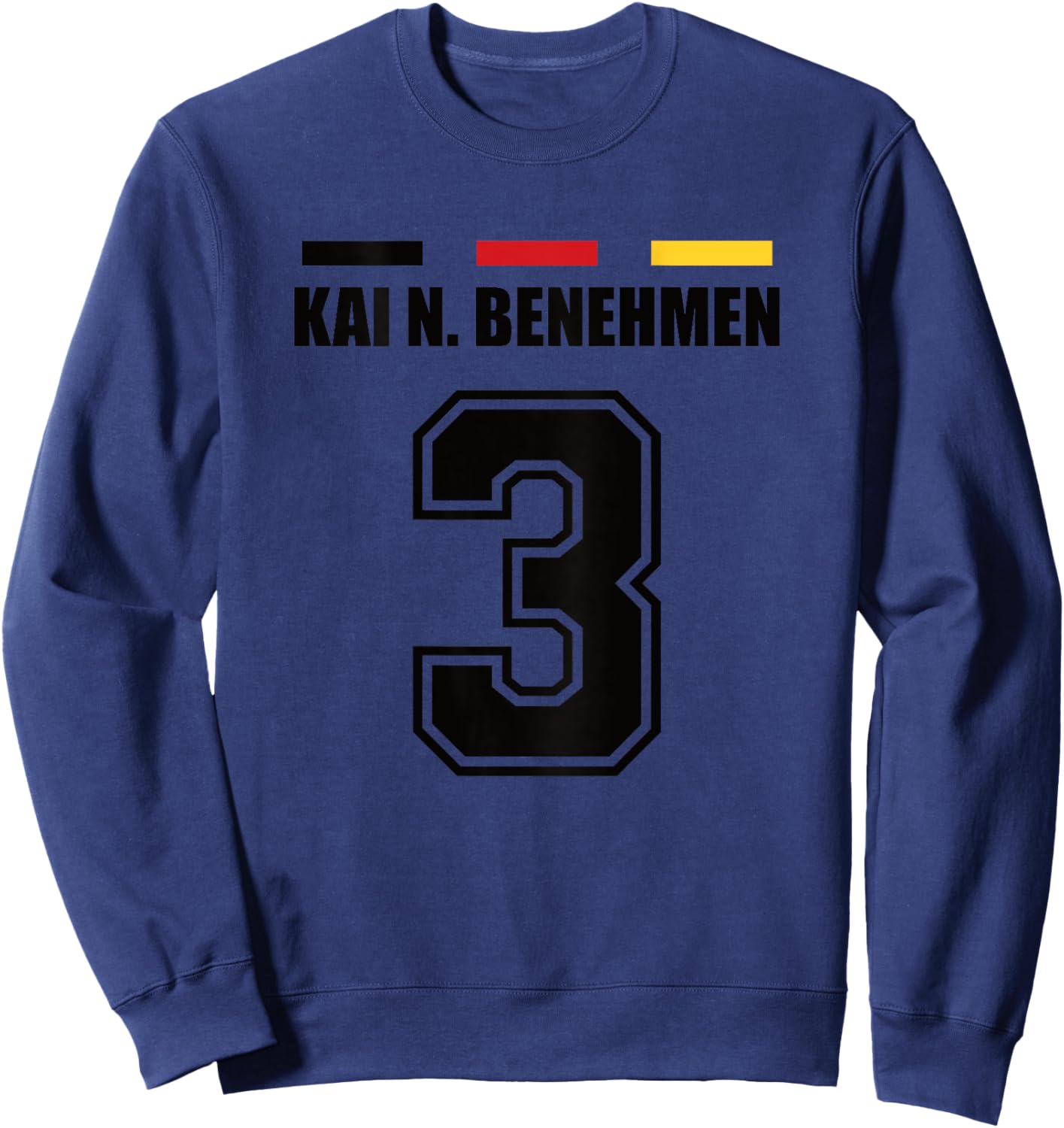 Lustige Namen Deutschland Trikot für Mallorca und die Party Sweatshirt - Sweatshirt | Navy