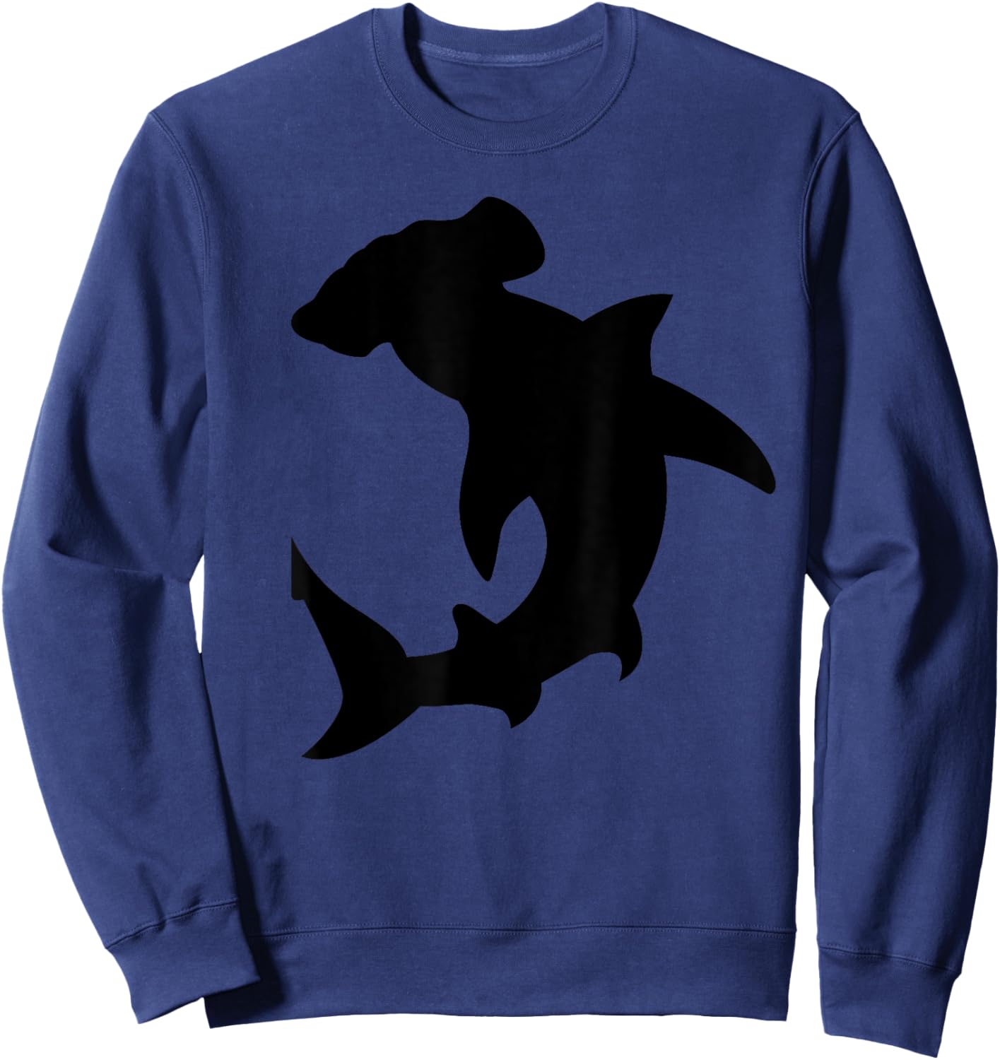 Hammerhead Shark Kids Girls Boys Hammerhead Sweatshirt - Sweatshirt | Navy