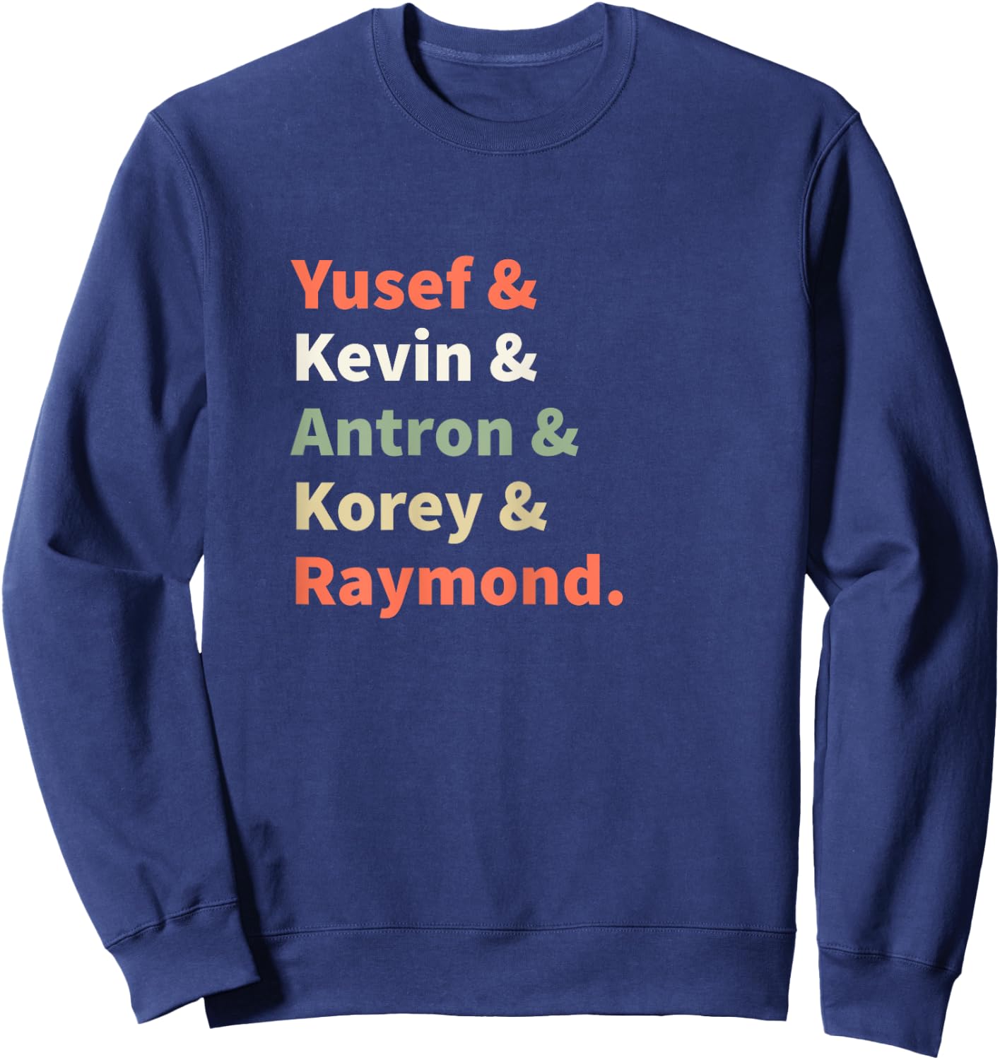 Central Park 5 Five | Exonerated 5 Five Shirt Sweatshirt - Sweatshirt | Navy