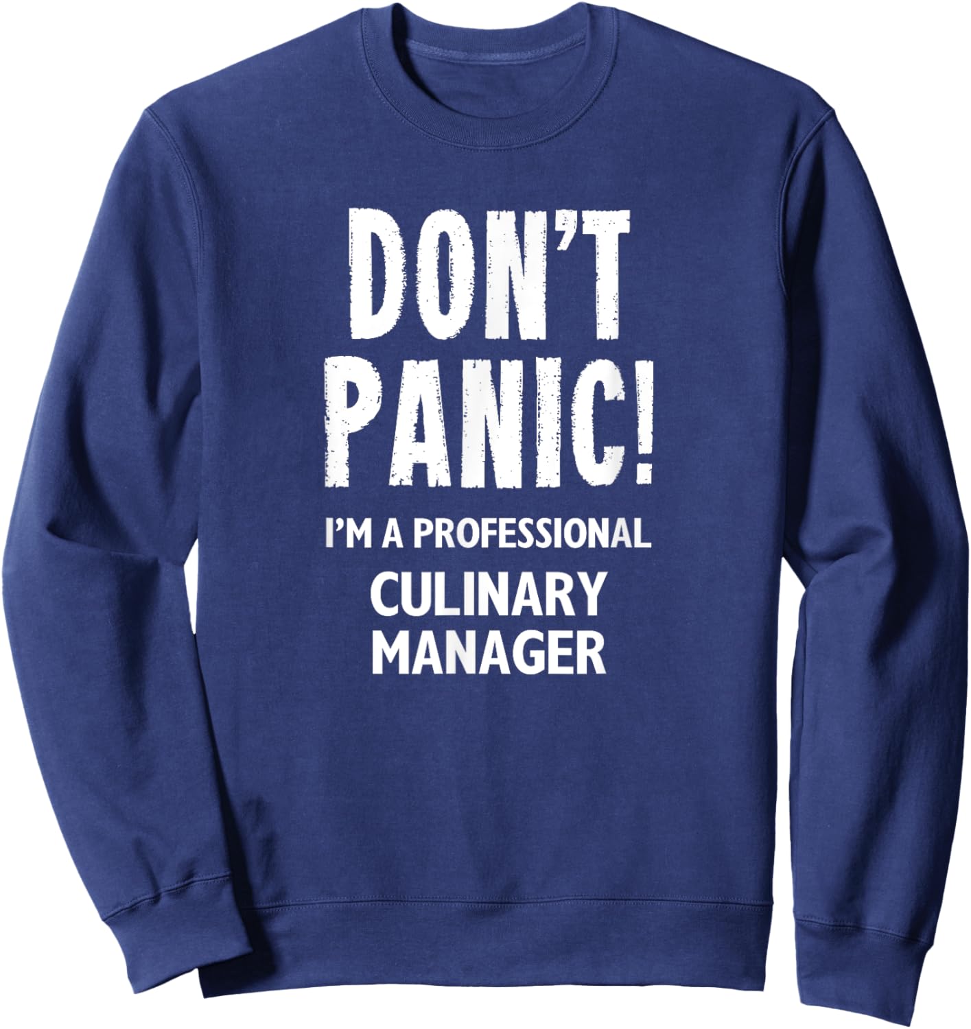 Culinary Manager Sweatshirt - Sweatshirt | Navy