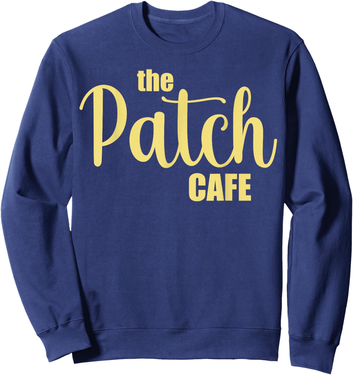 The Patch Cafe Black Adults Classic Fit Sweatshirt - Sweatshirt | Navy