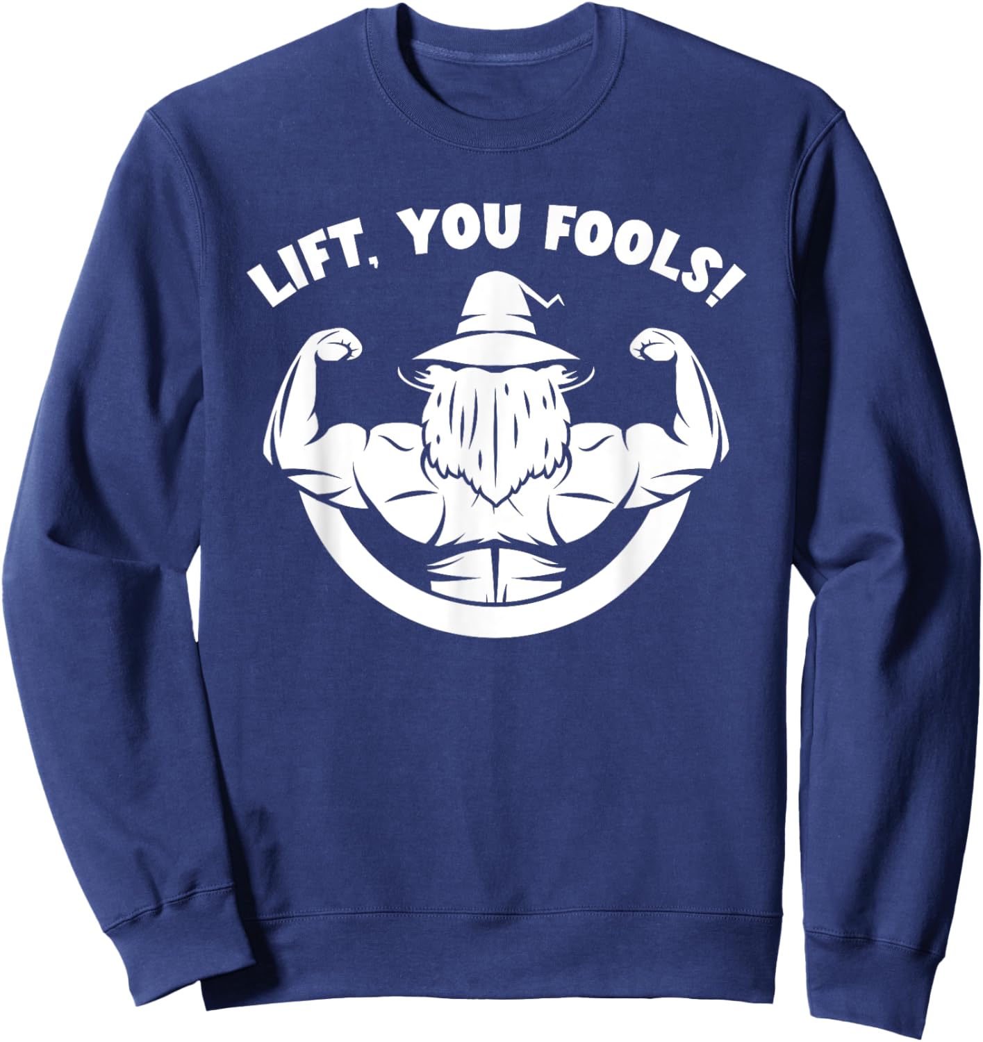 CharlIan Minds - Weightlifting Bodybuilding , -Adults, Black, Small, Short Sleeve Sweatshirt - Sweatshirt | Navy