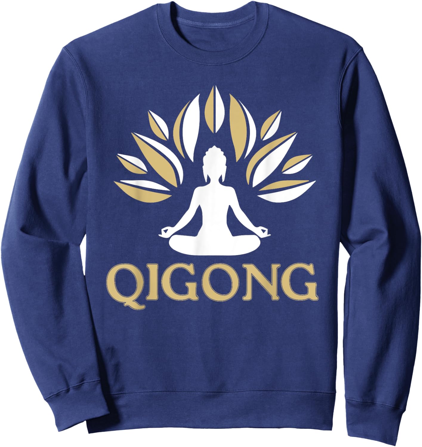 Qi Gong Clothing for Meditation Training Sweatshirt - Sweatshirt | Navy