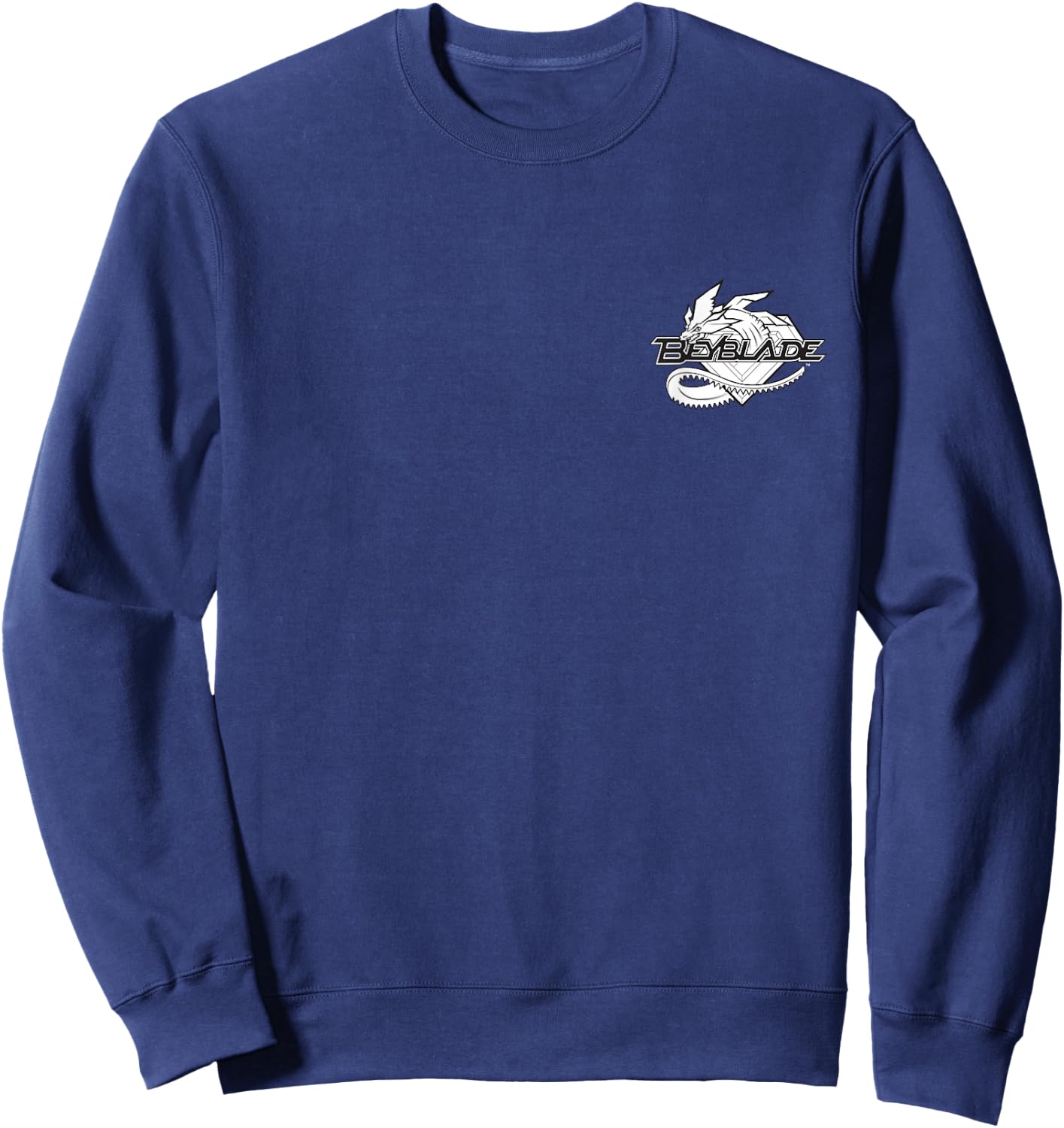 Beyblade Dranzer Monochrome Sweatshirt - Sweatshirt | Navy