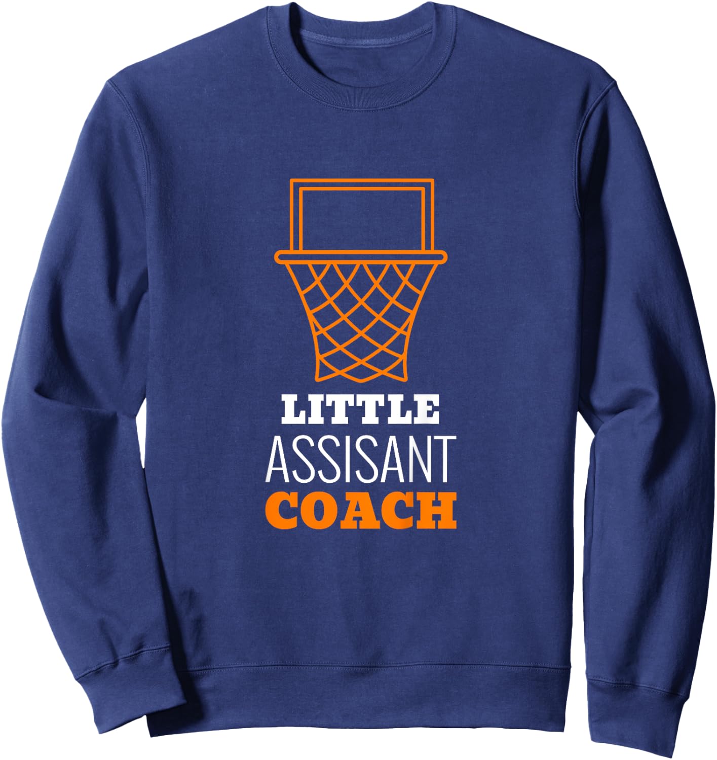 Youth Coach Sports - Lil Assistant Coach Helper Sweatshirt - Sweatshirt | Navy
