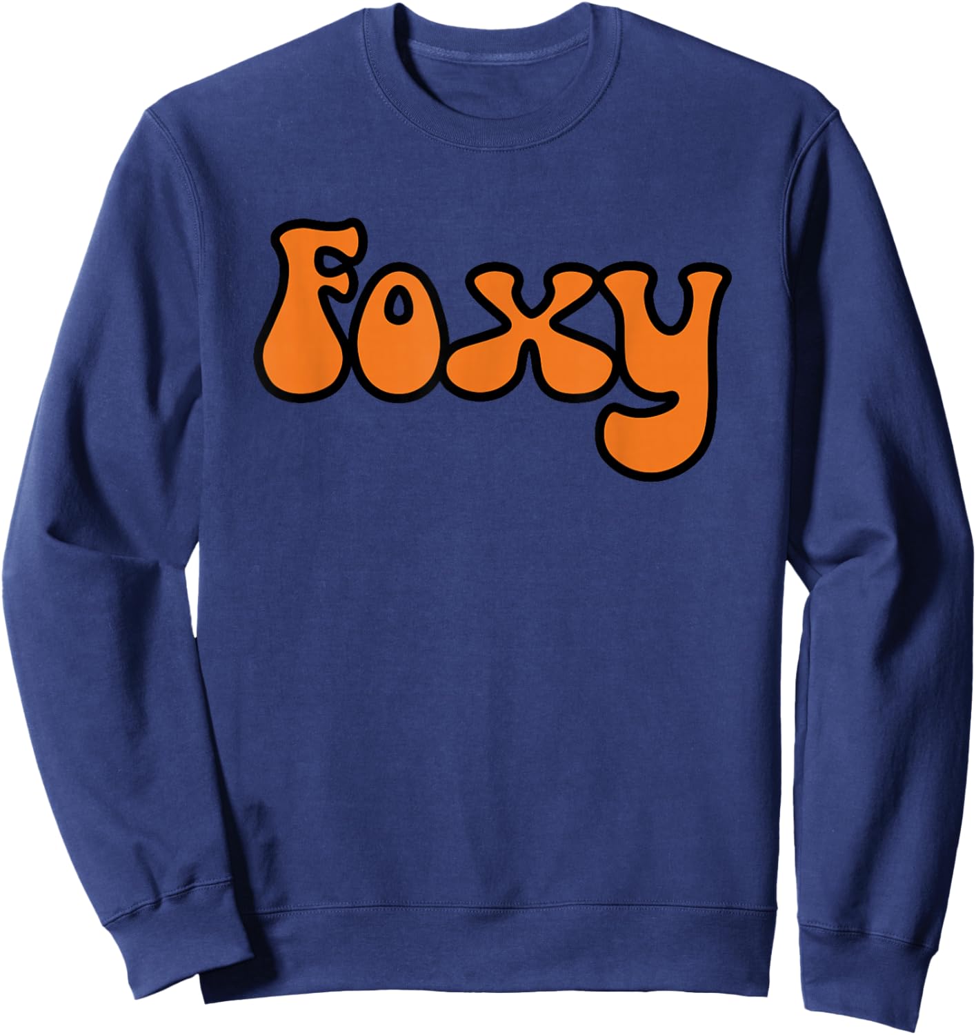 Foxy Cute Fox Women's Foxy Sweatshirt - Sweatshirt | Navy