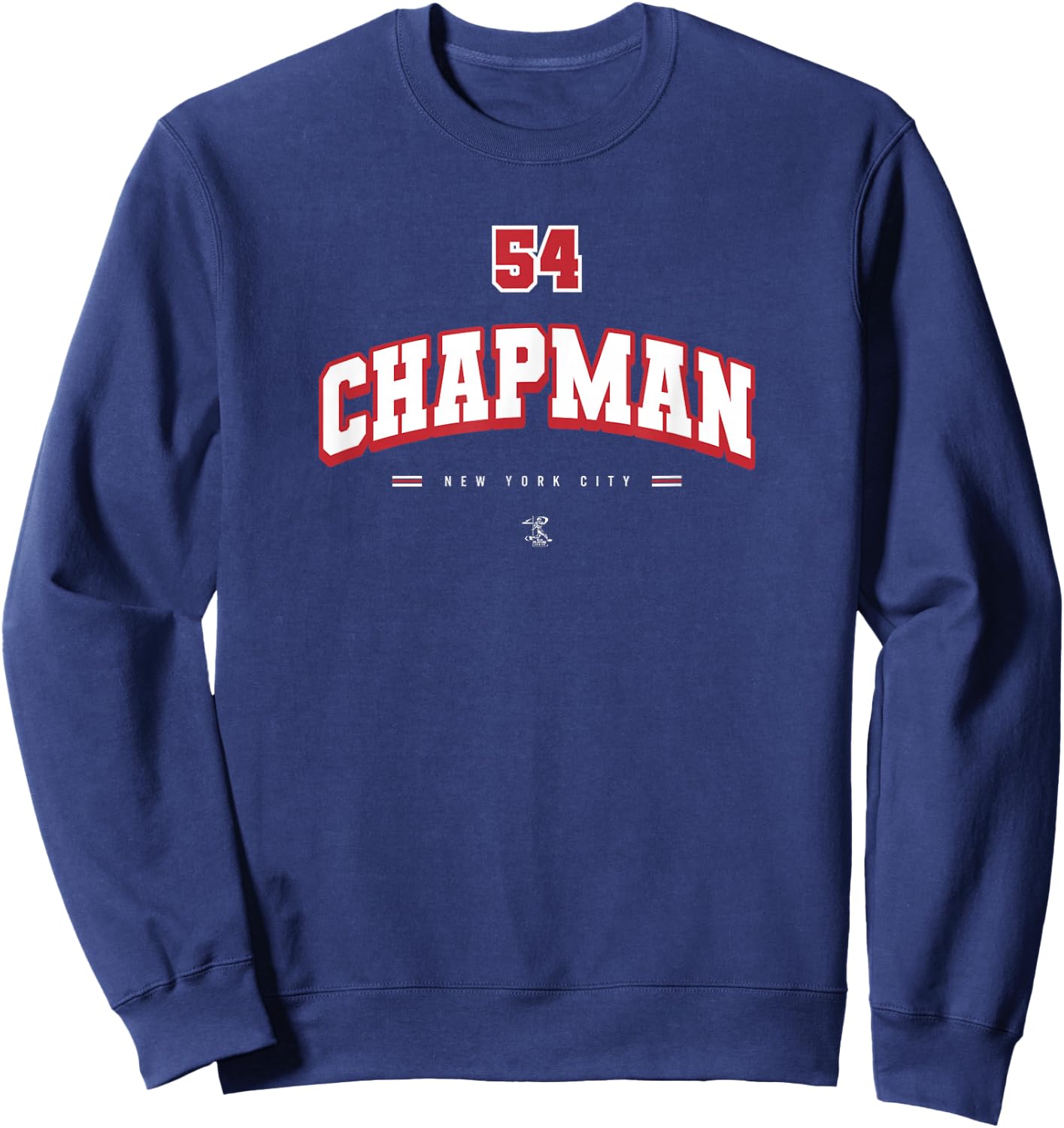 Aroldis Chapman Player Arch Gameday Sweatshirt - Sweatshirt | Navy