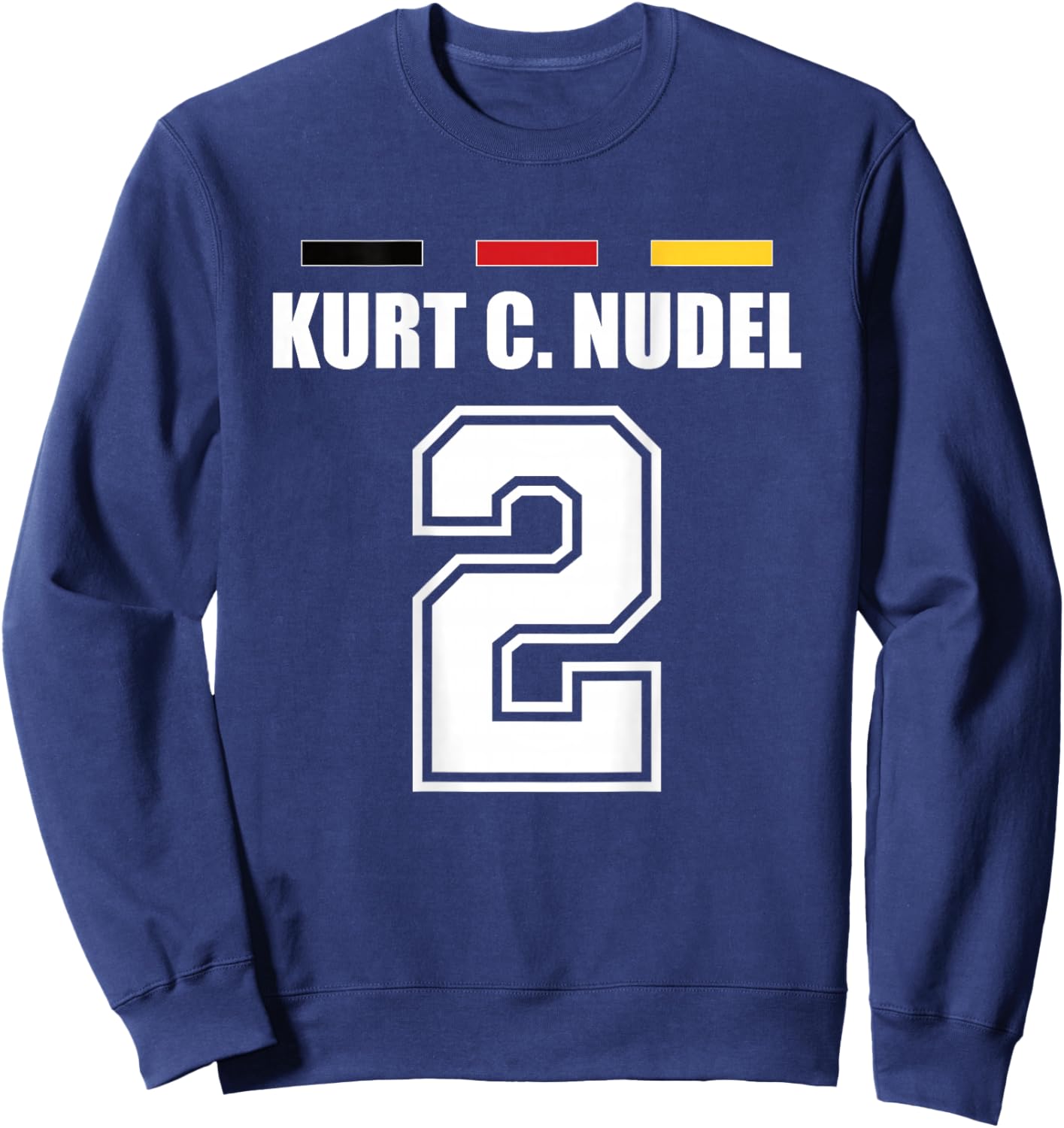 Lustige Namen Deutschland Trikot für Mallorca und die Party Sweatshirt - Sweatshirt | Navy