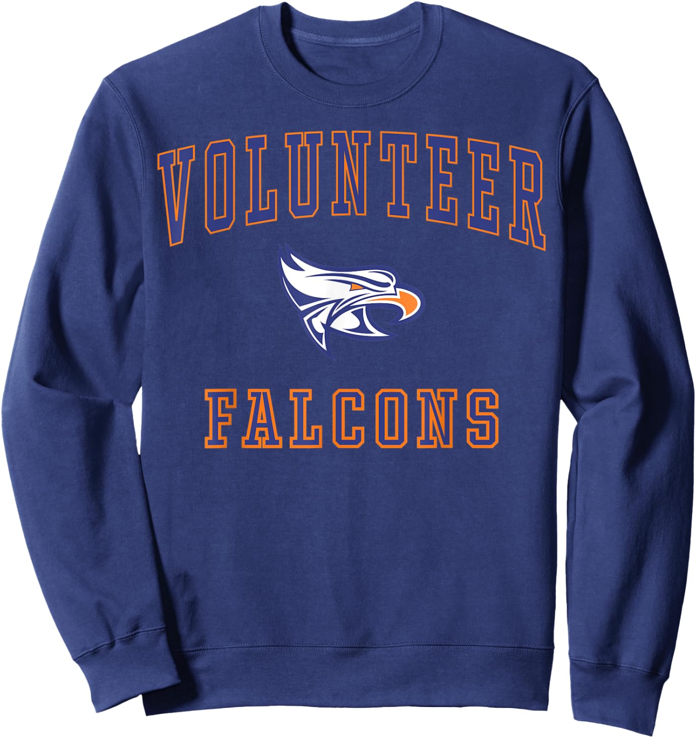 Volunteer High School Falcons C1 Sweatshirt - Sweatshirt | Navy