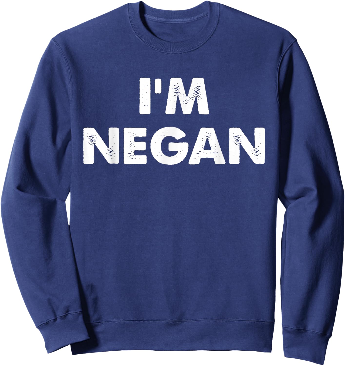 I'm Negan Sweatshirt - Sweatshirt | Navy