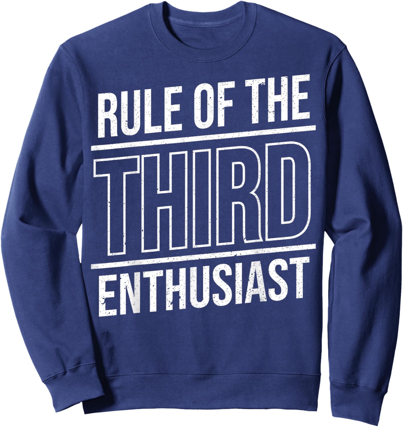 Rule Thirds Enthusiast - Photographer Funny Photography Sweatshirt - Sweatshirt | Navy