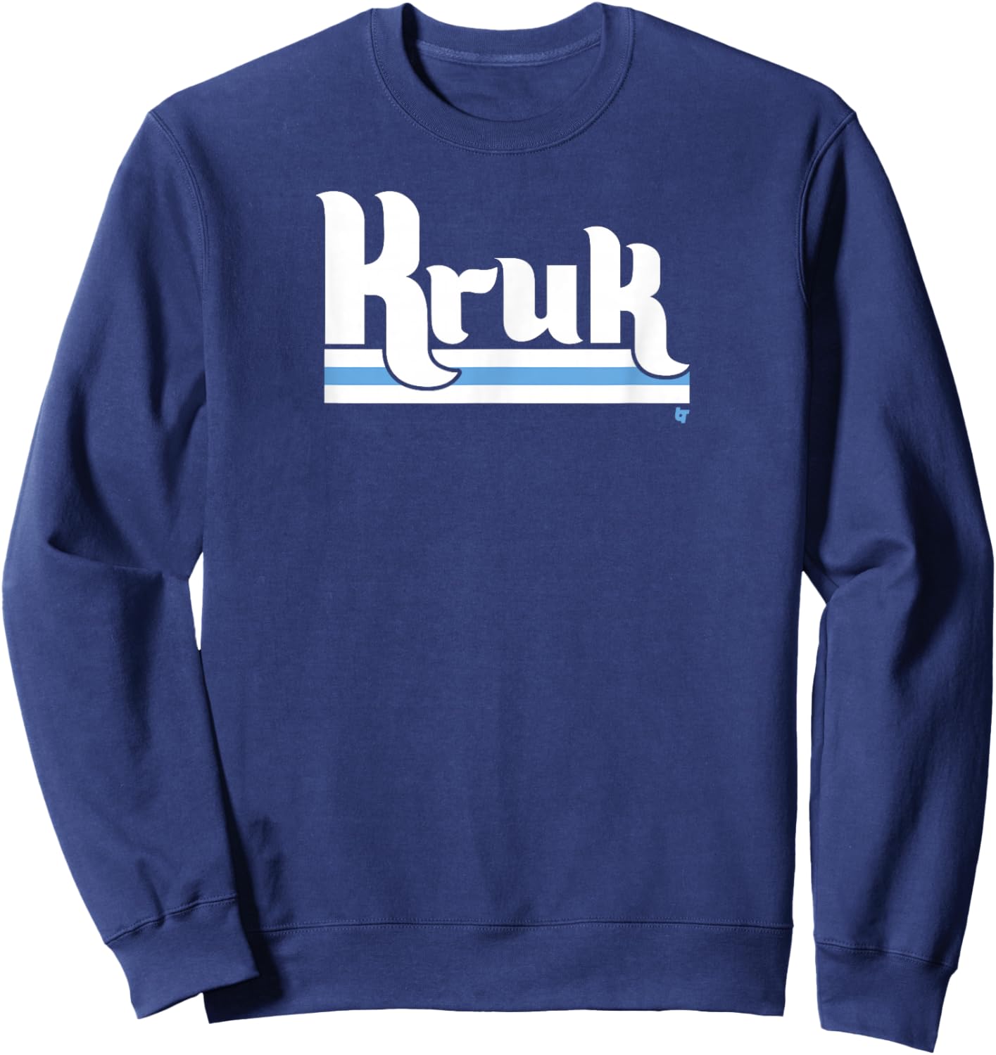 John Kruk: Team Name Text - Philadelphia Baseball Sweatshirt - Sweatshirt | Navy