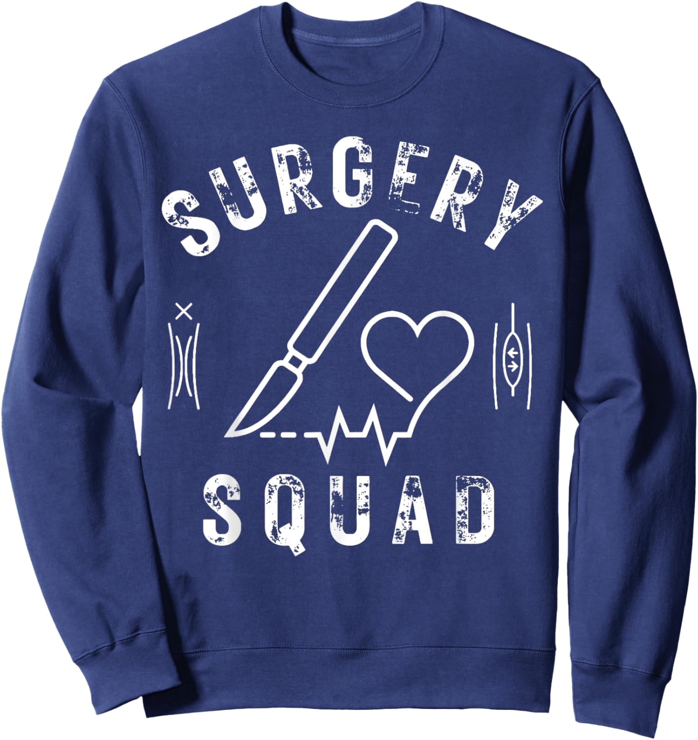 Surgery Squad OR Nurse Operating Room Nurse Surgical Tech Sweatshirt - Sweatshirt | Navy