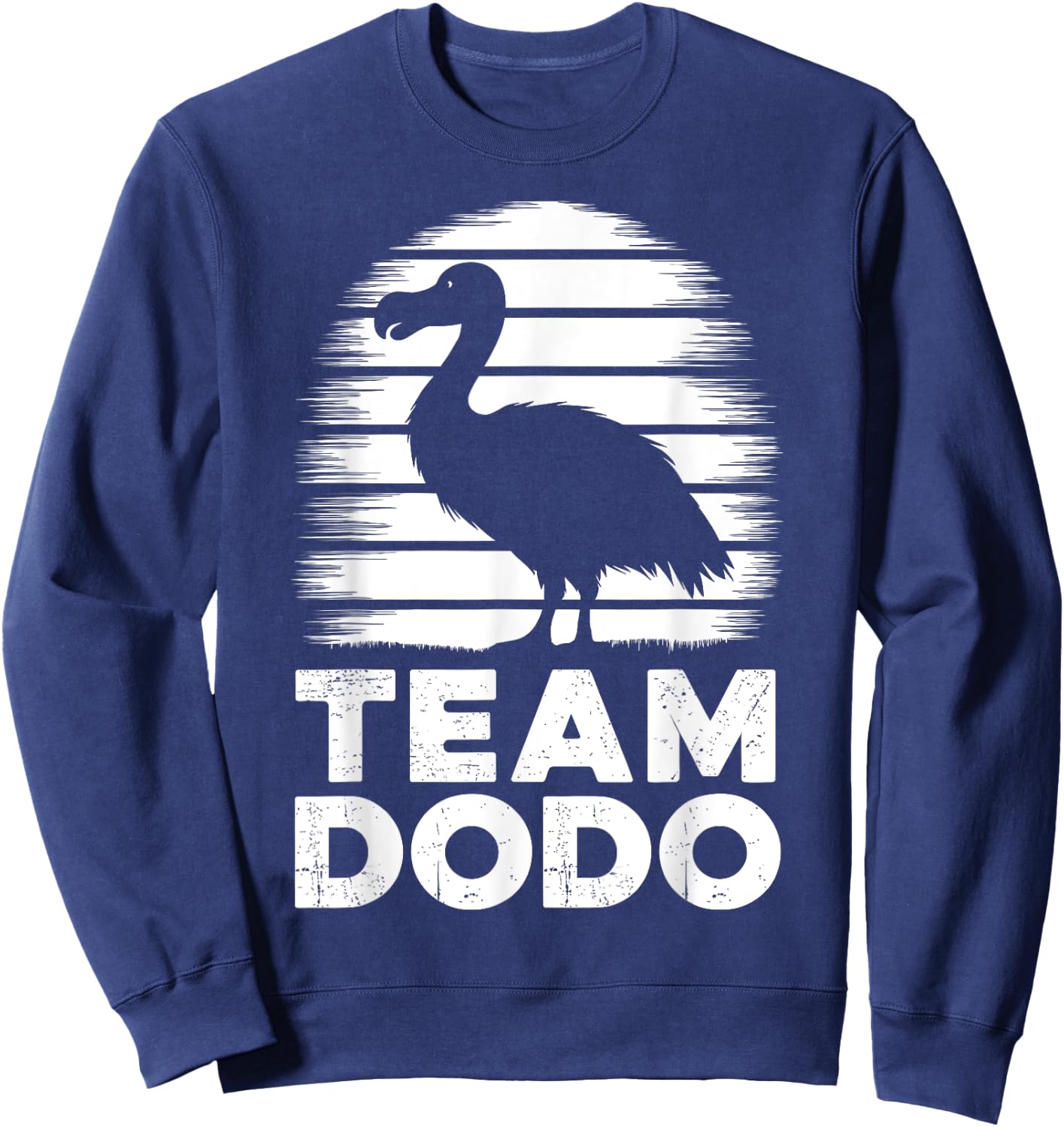 Team Dodo Funny Dodo Bird Sweatshirt - Sweatshirt | Navy