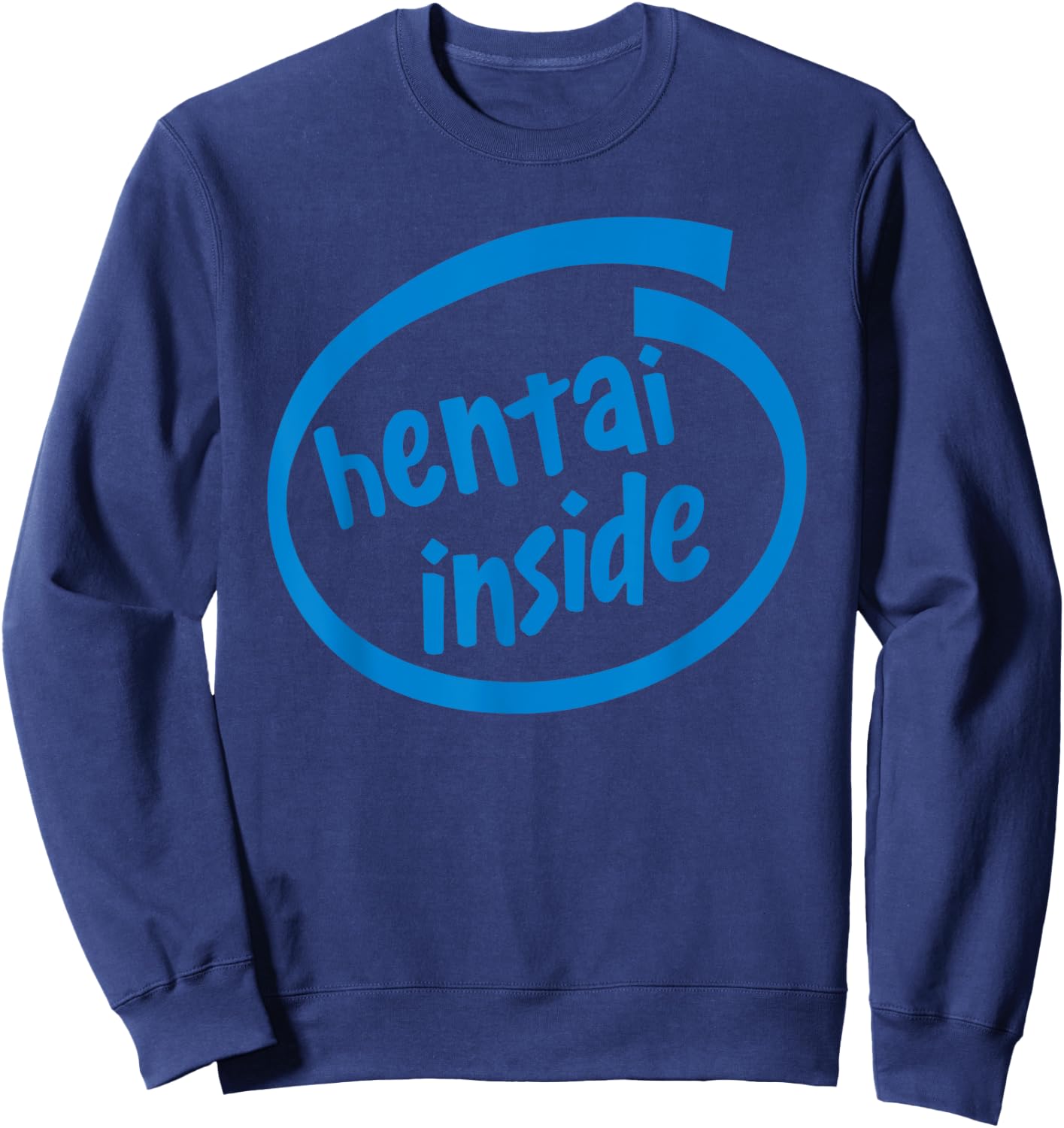 Hentai Inside Parody Sweatshirt - Sweatshirt | Navy