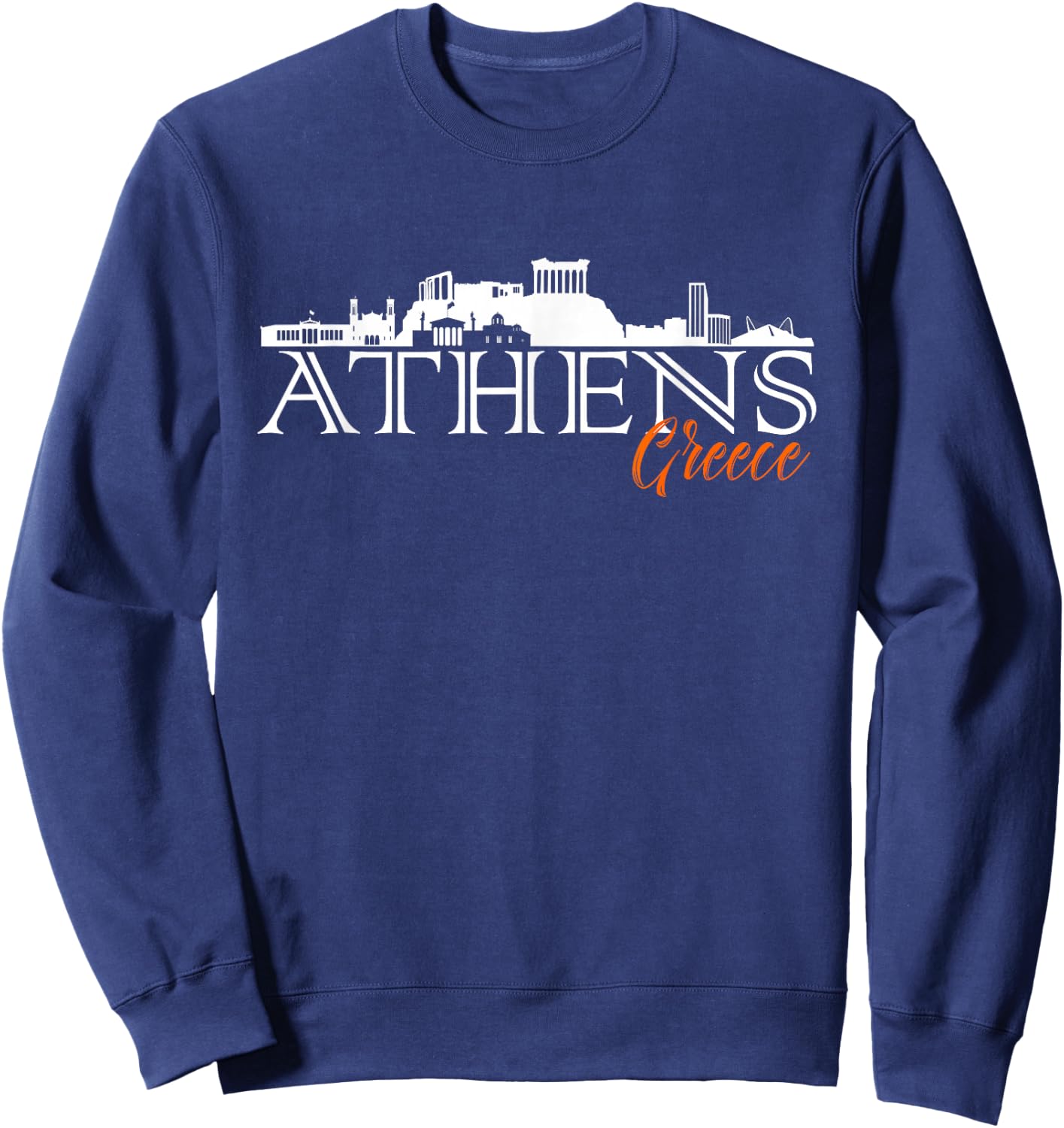 Style Athens Greece City Destination Sweatshirt - Sweatshirt | Navy