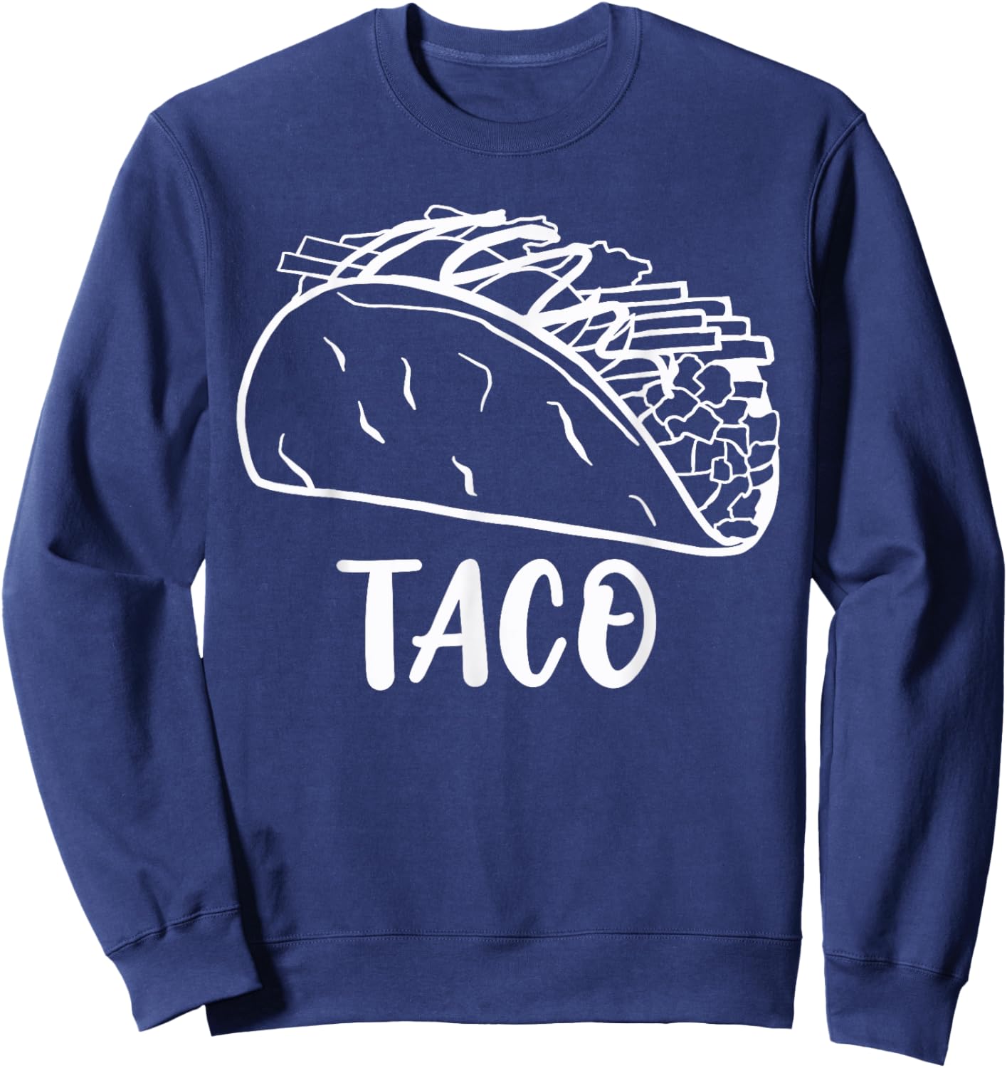 Burrito Taco Taquito Dad Mom Child Baby Matching Family Sweatshirt - Sweatshirt | Navy
