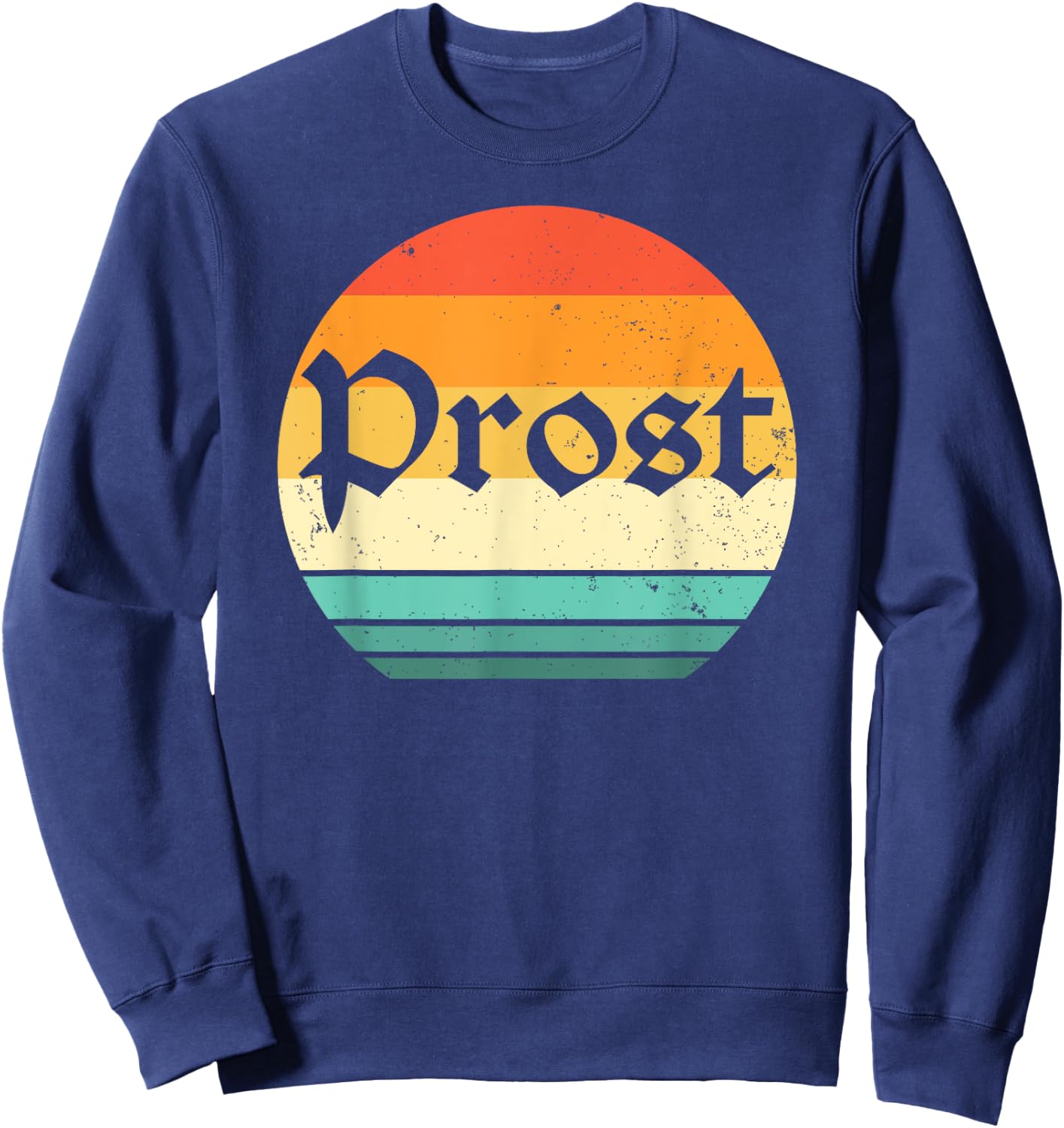 Retro Oktoberfest Shirt Men Kids Women Retro German Prost Sweatshirt - Sweatshirt | Navy