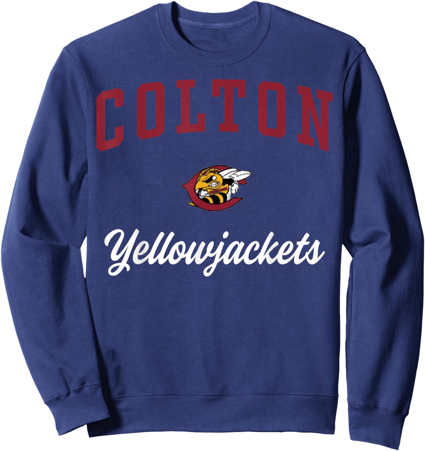 Colton High School Yellowjackets C3 Sweatshirt - Sweatshirt | Navy