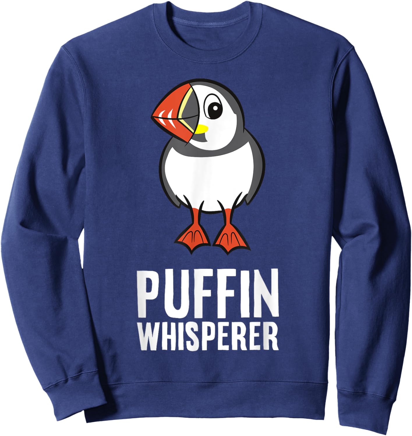 Puffin Whisperer Sweatshirt - Sweatshirt | Navy