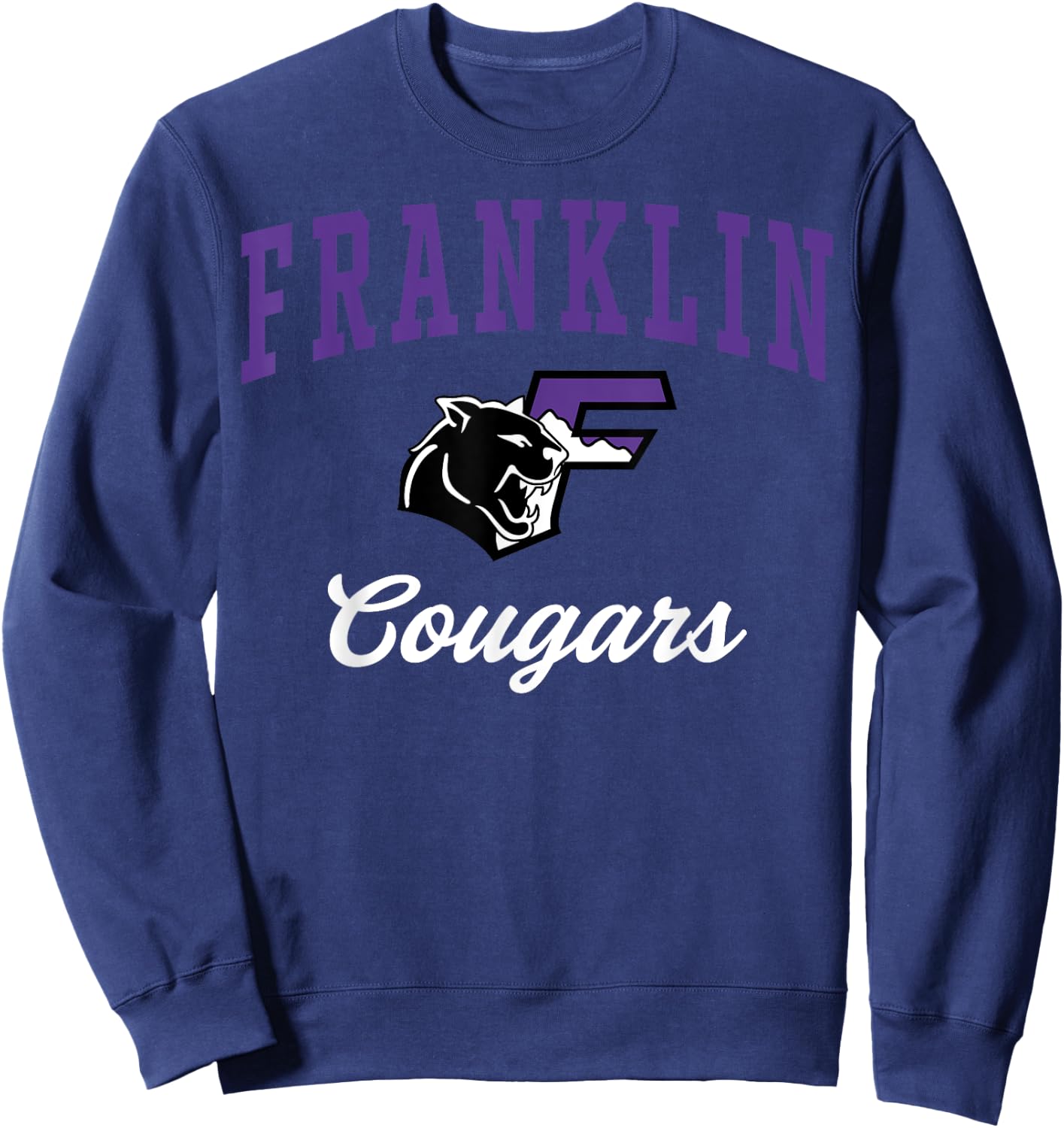 Franklin High School Cougars C3 Sweatshirt - Sweatshirt | Navy