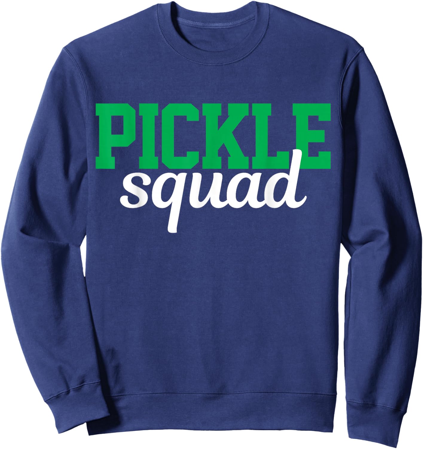 Pickle Squad Vegan Gift Sweatshirt - Sweatshirt | Navy