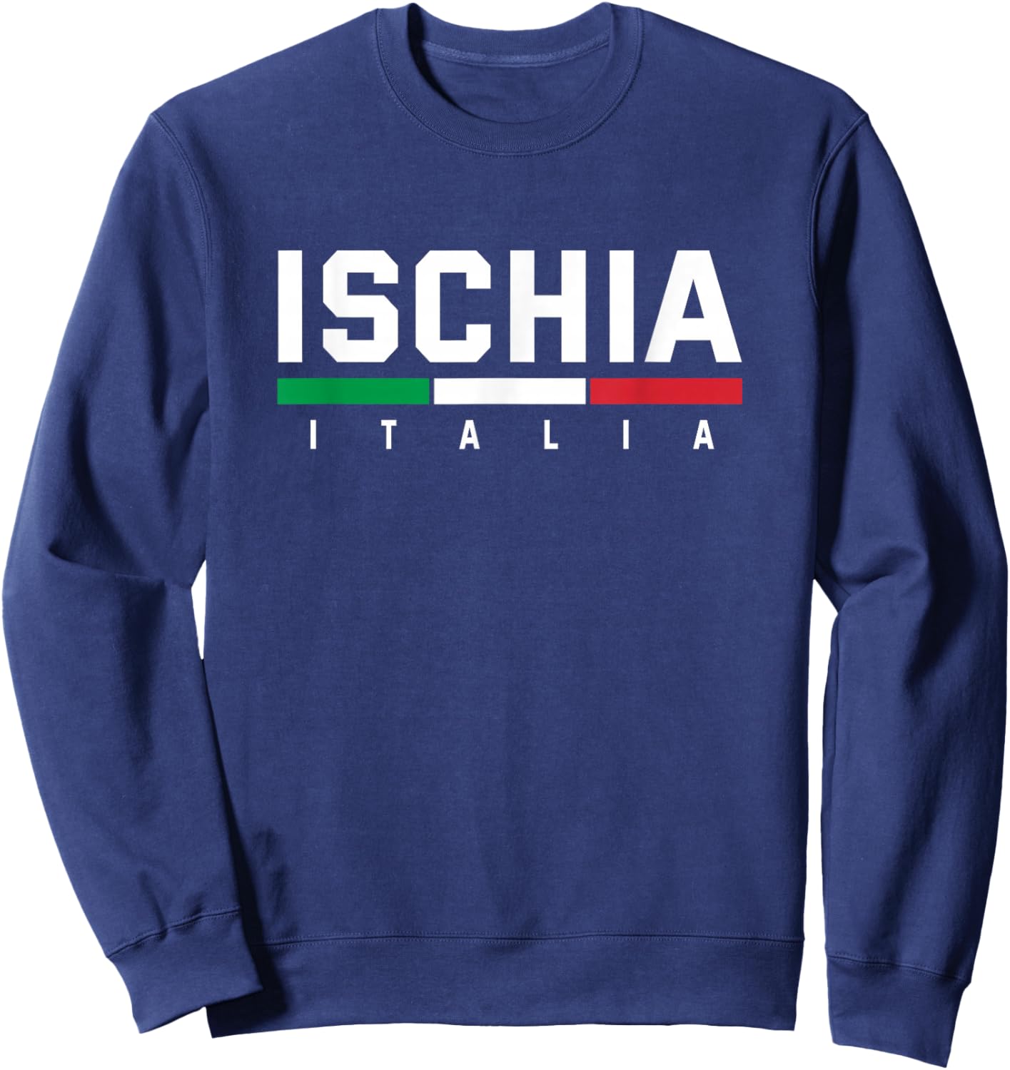 Ischia Italy Italian Souvenir Italia Sweatshirt - Sweatshirt | Navy