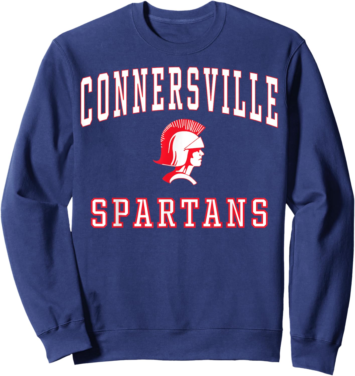 Connersville High School Spartans C1 Sweatshirt - Sweatshirt | Navy