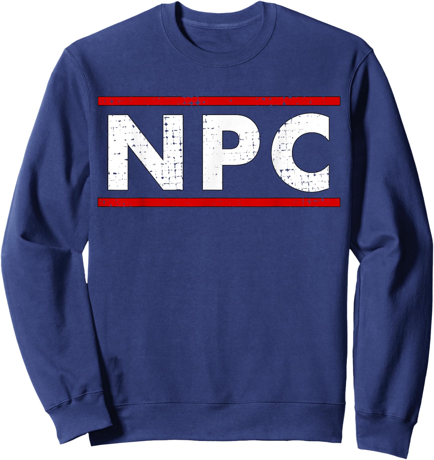 NPC Meme - Non Player Character Sweatshirt - Sweatshirt | Navy