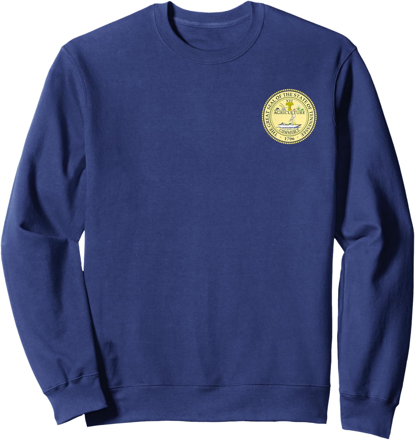 Tennessee State Seal Flag Sweatshirt - Sweatshirt | Navy