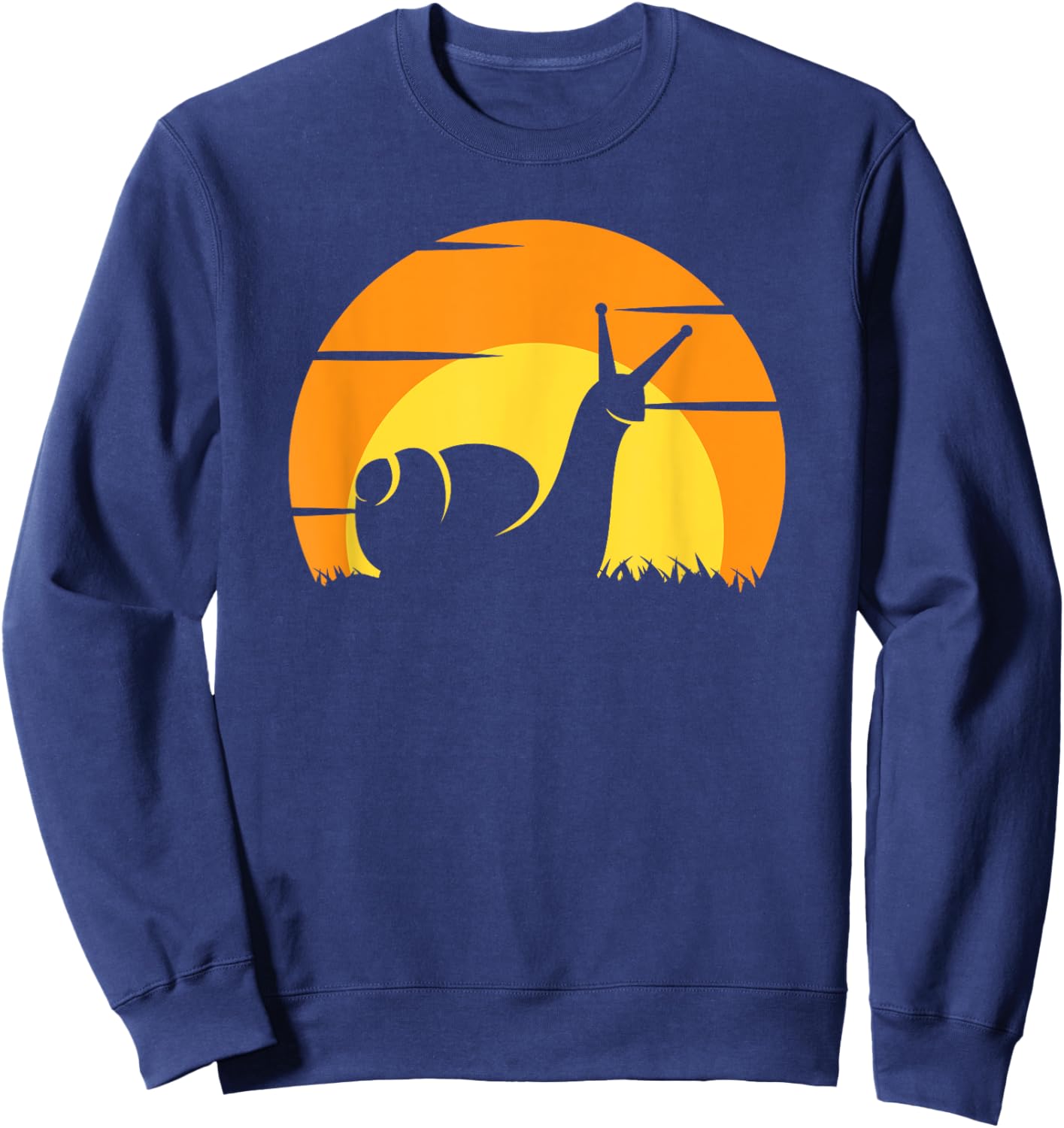 Retro Schnecke Sweatshirt - Sweatshirt | Navy