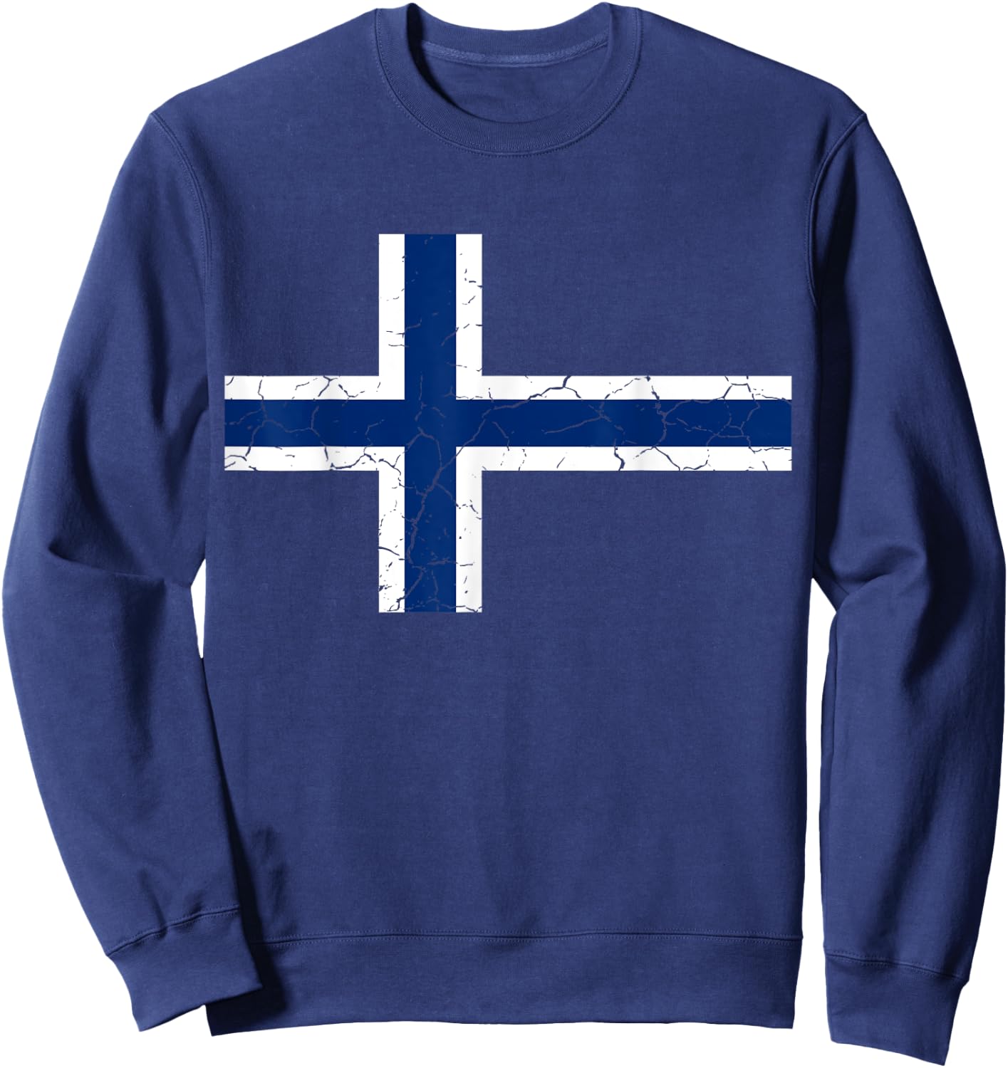 Norge Norway Norwegian Flag Sweatshirt - Sweatshirt | Navy