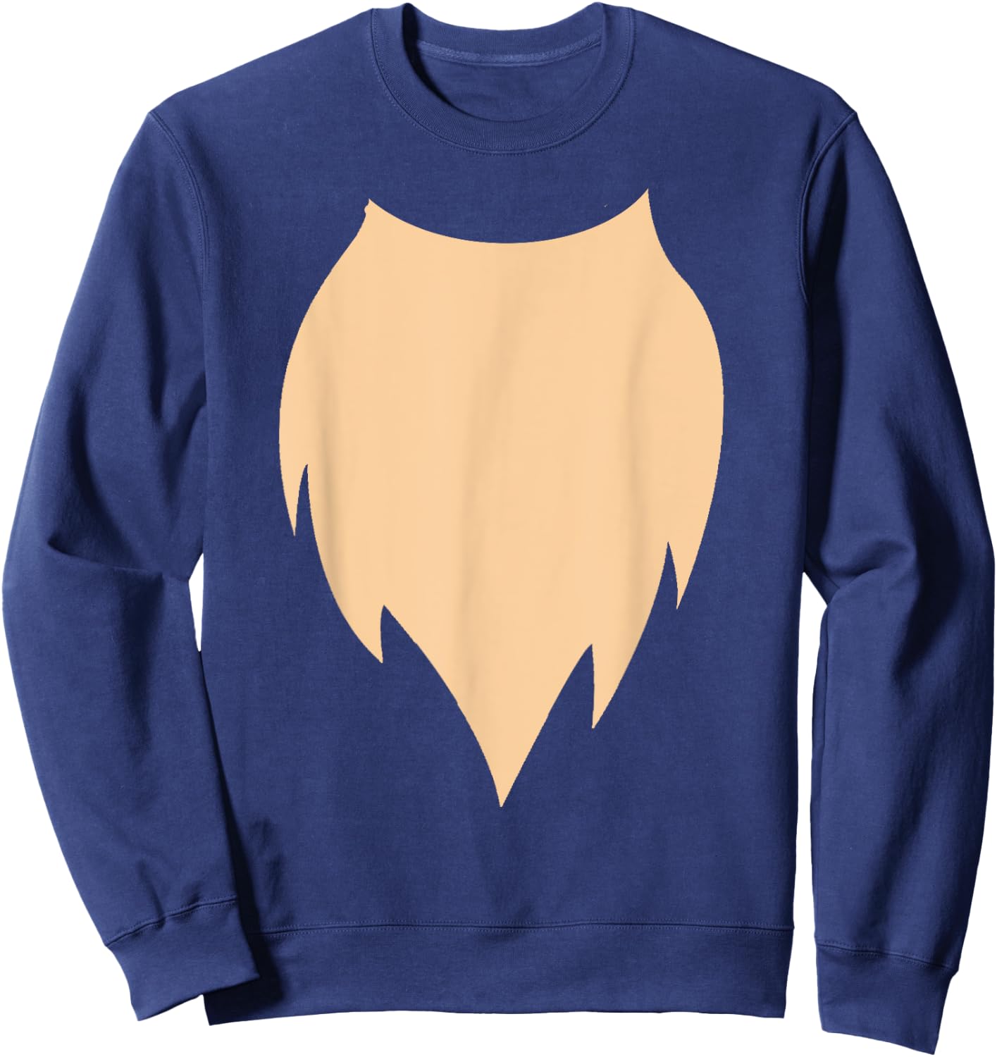 Cute Fox Belly Costume Halloween Sweatshirt - Sweatshirt | Navy