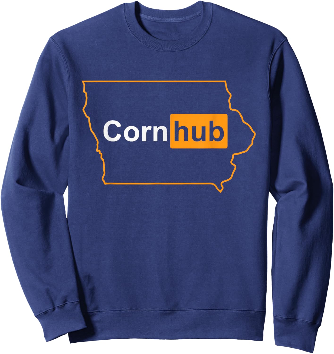 Cornhub Iowa Sweatshirt - Sweatshirt | Navy