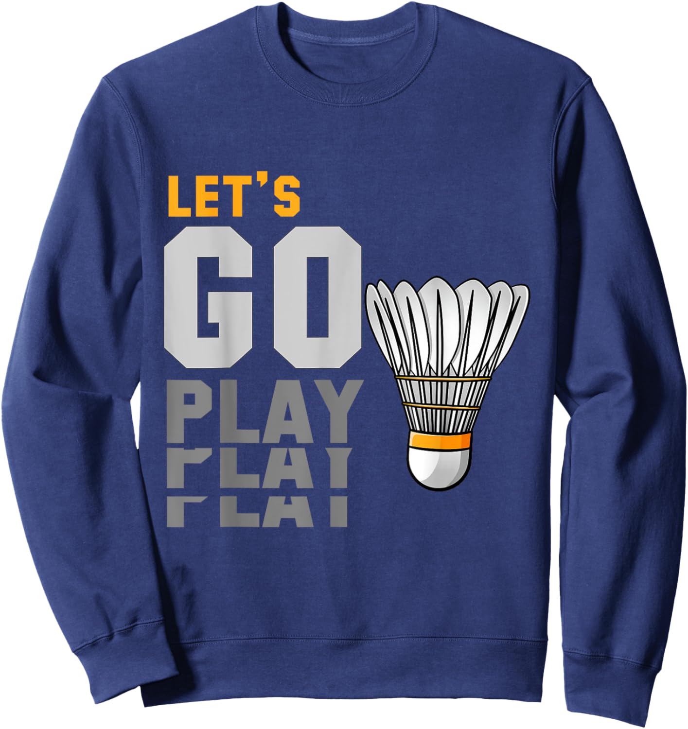 Badminton for , Badminton , Badminton for kids Sweatshirt - Sweatshirt | Navy