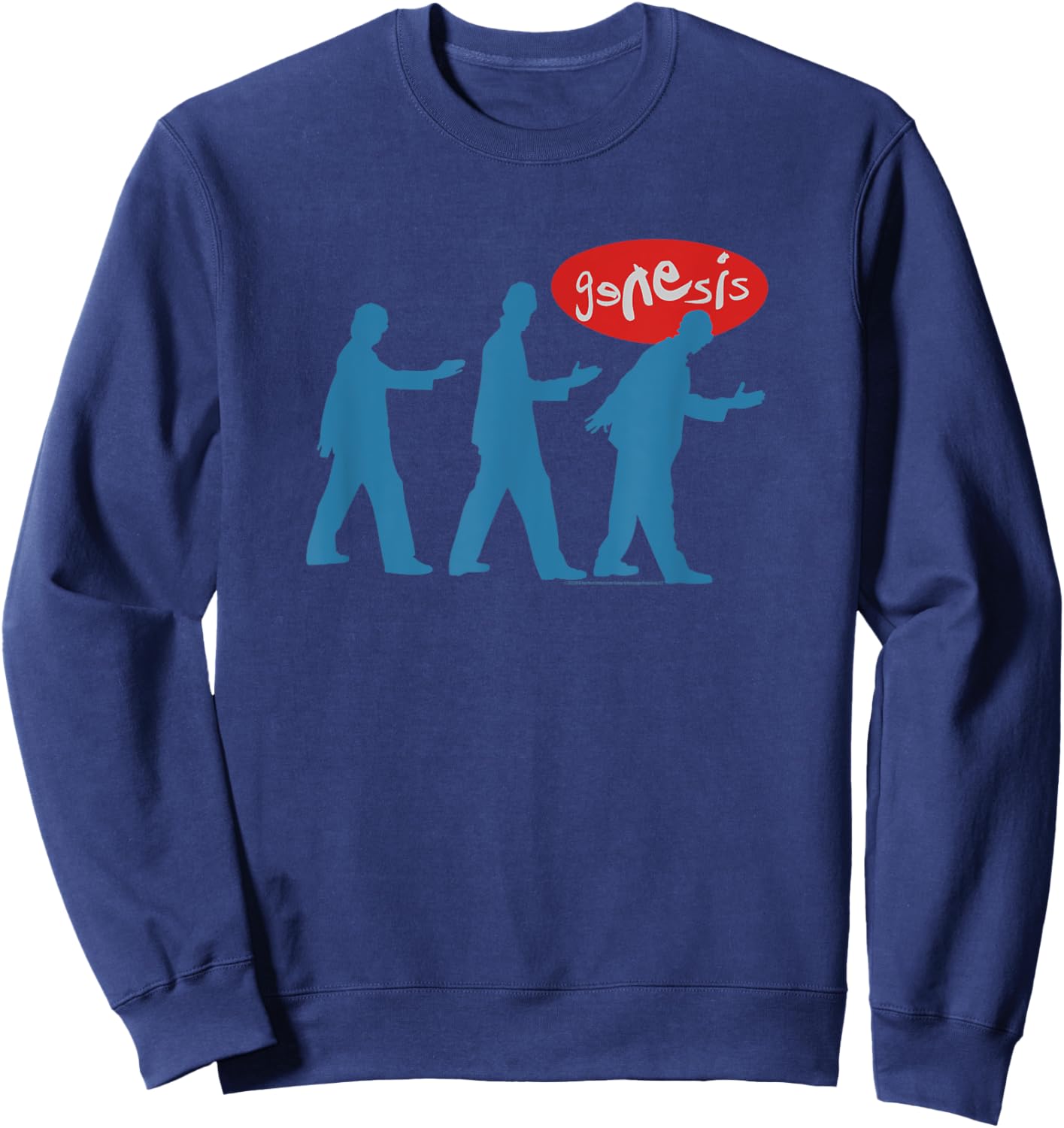 Genesis We Can't Dance Silhouetten Sweatshirt - Sweatshirt | Navy