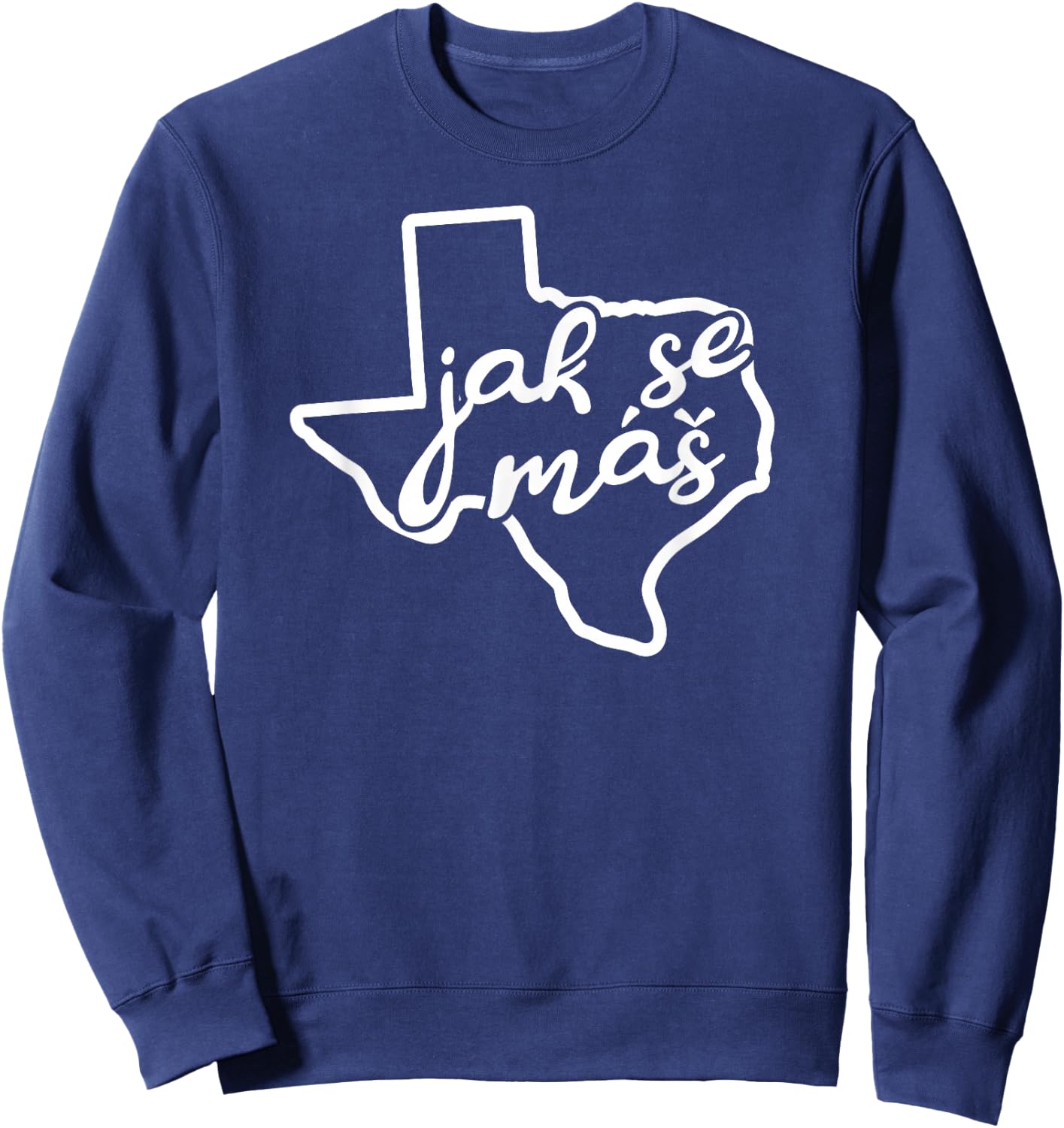 Jak Se Mas Texas Czech Gift Texan Family Festival Sweatshirt - Sweatshirt | Navy