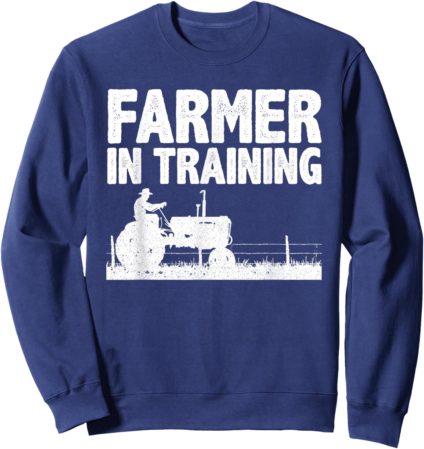 Cool Farmer Design Women Farmer Farming Crop Farm Sweatshirt - Sweatshirt | Navy