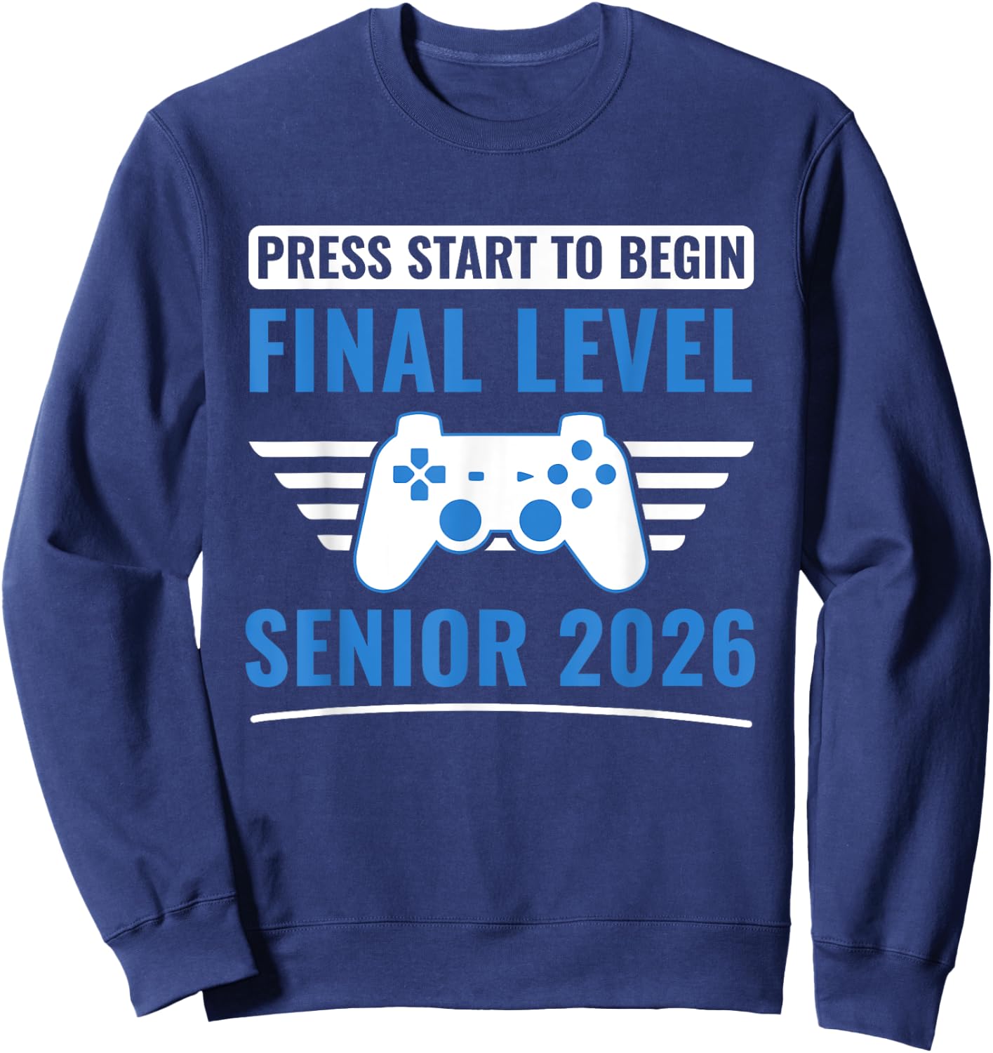 Senior 2026 Class of 2026 Senior Sweatshirt - Sweatshirt | Navy