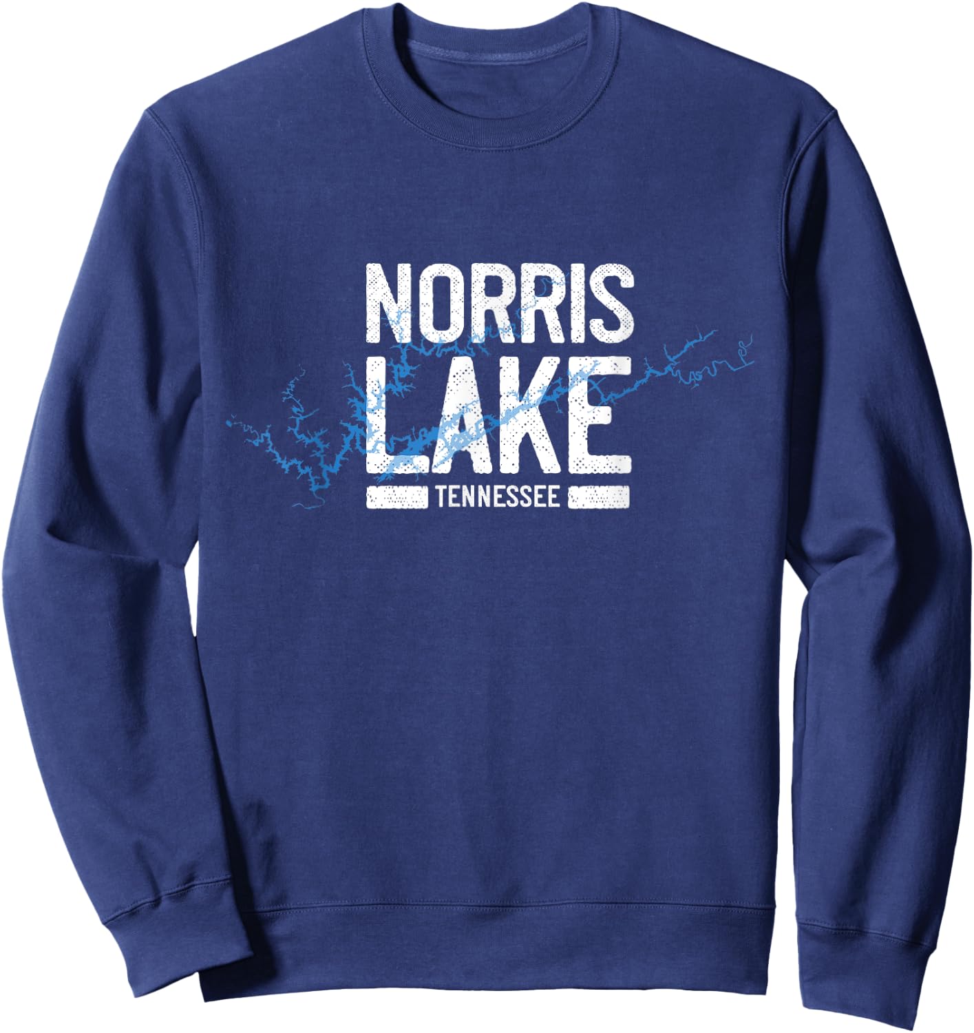 Norris Lake Tennessee Vacation Boating Adventure Sweatshirt - Sweatshirt | Navy