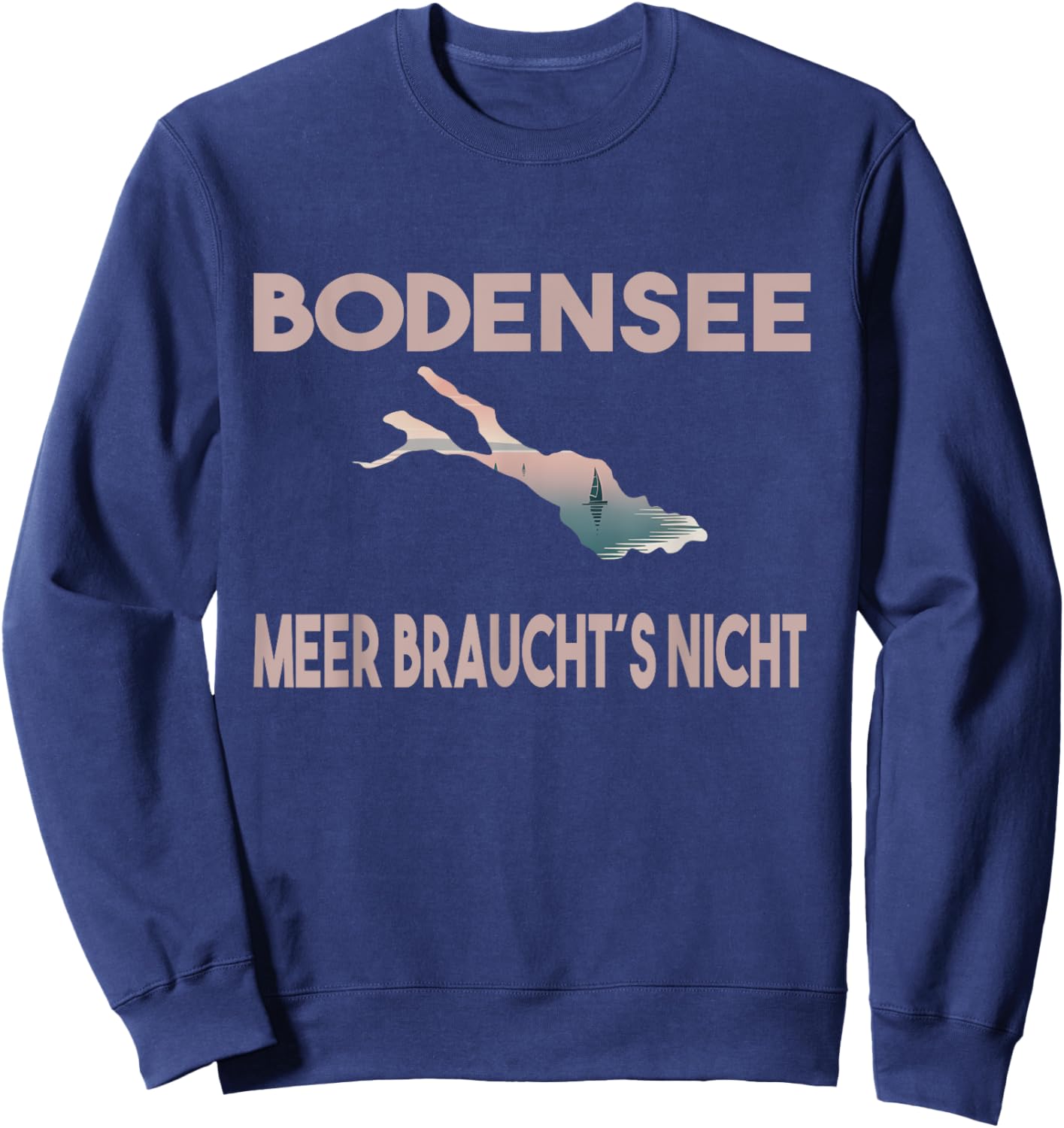 Braucht´s Nicht Sweatshirt - Sweatshirt | Navy