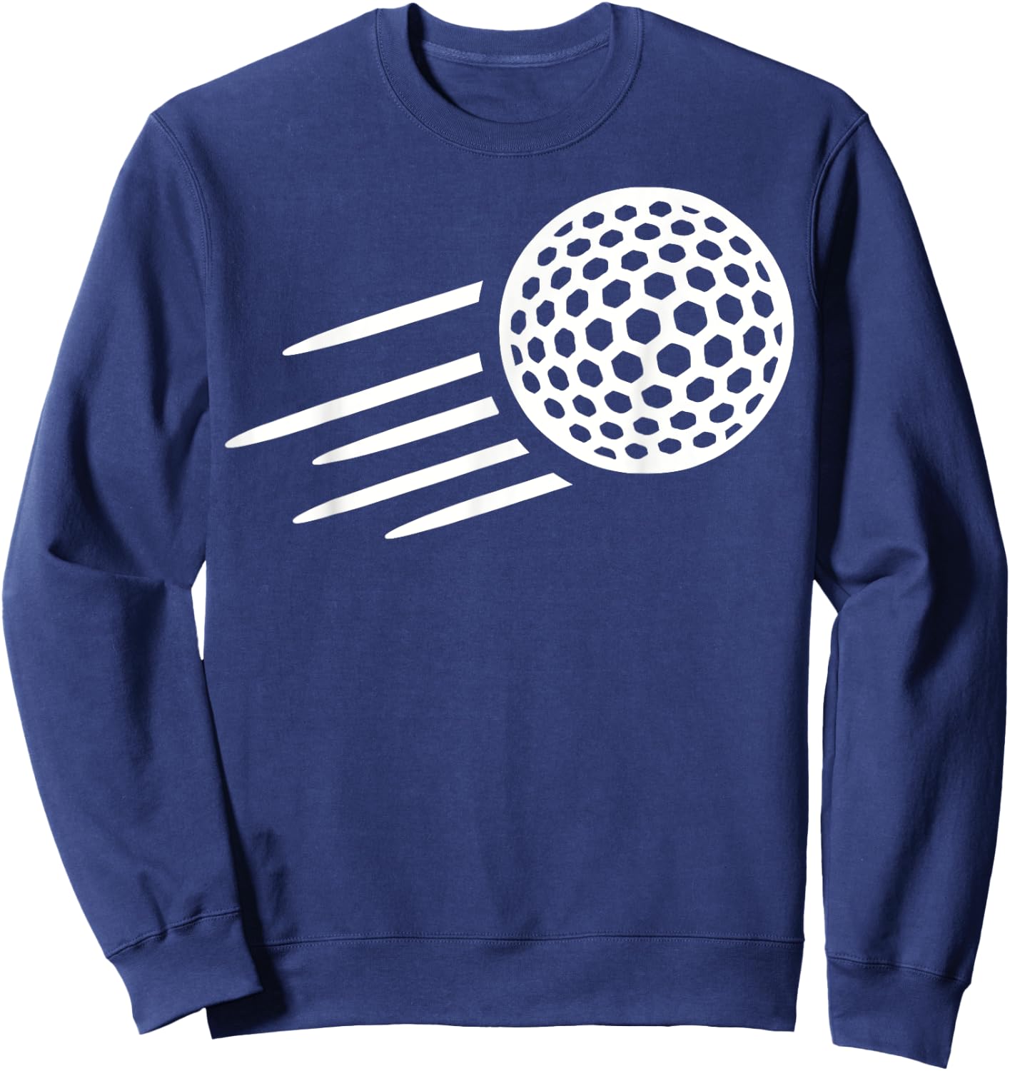 Flying golf ball Sweatshirt - Sweatshirt | Navy