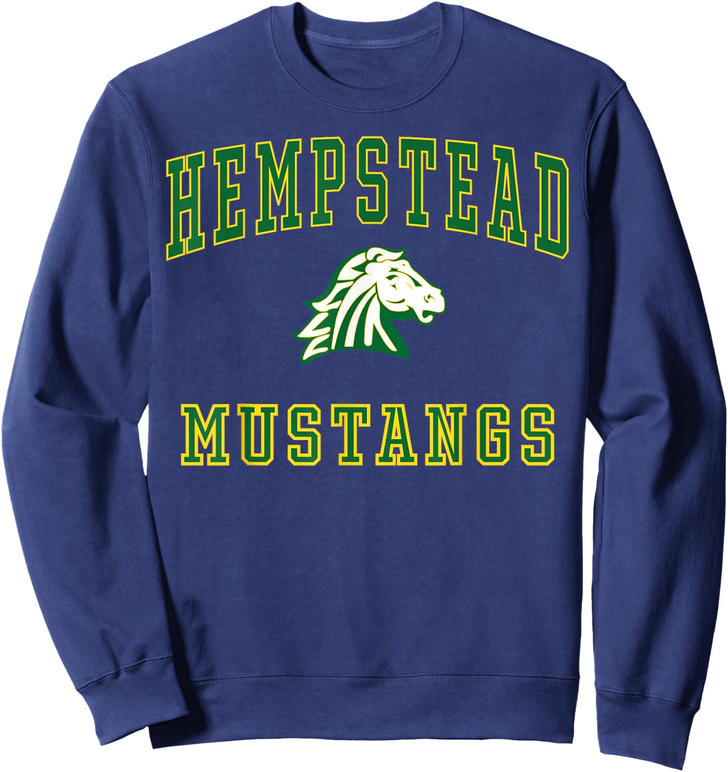 Hempstead High School Mustangs C1 Sweatshirt - Sweatshirt | Navy