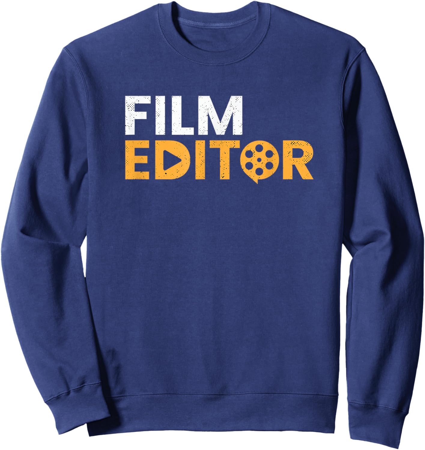 Filmeditor Video director Cameraman Filmmaker Sweatshirt - Sweatshirt | Navy