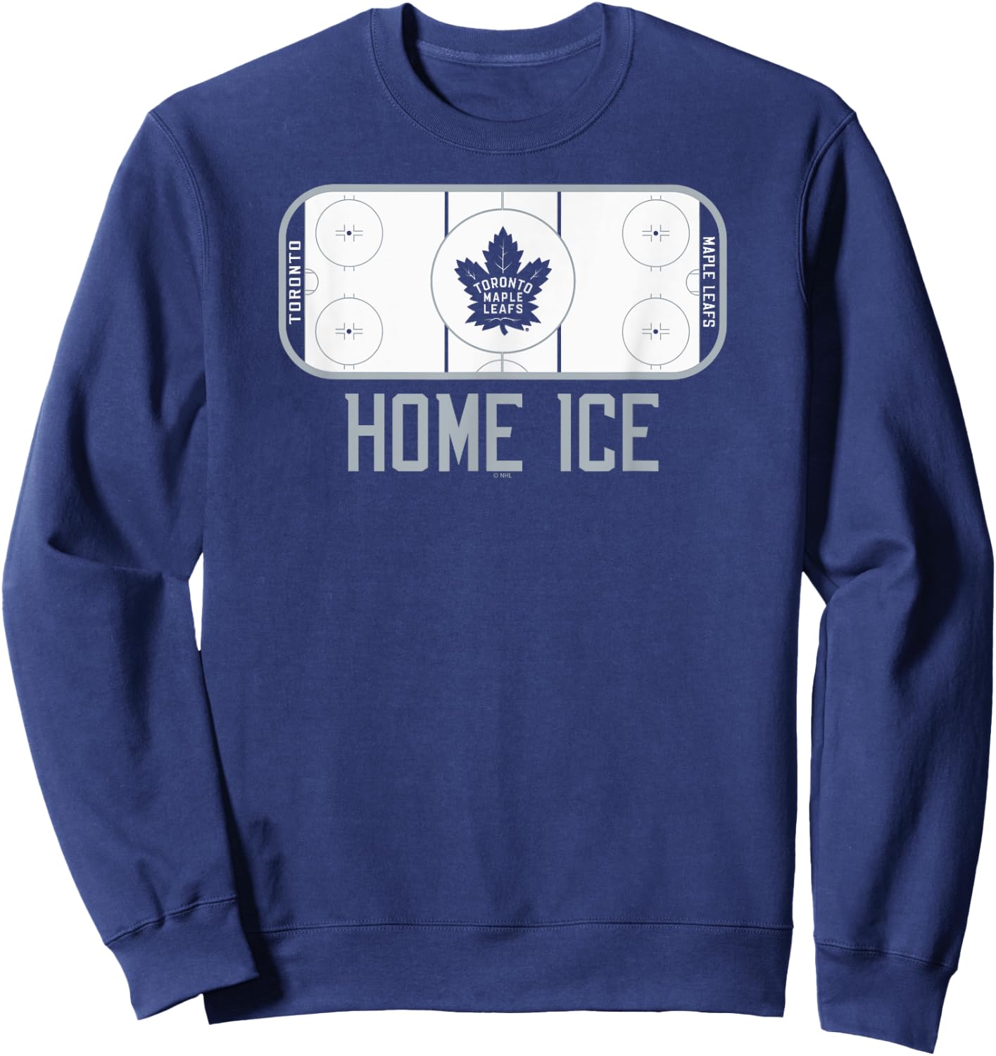 Toronto Maple Leafs Home Ice Blue Officially Licensed Sweatshirt - Sweatshirt | Navy