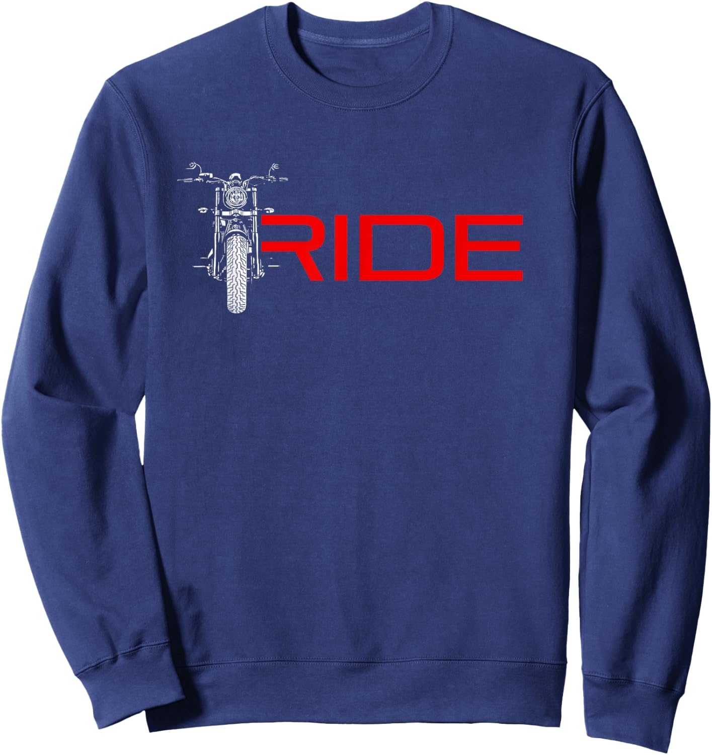Motorcycle Apparel - Motorcycle Sweatshirt - Sweatshirt | Navy