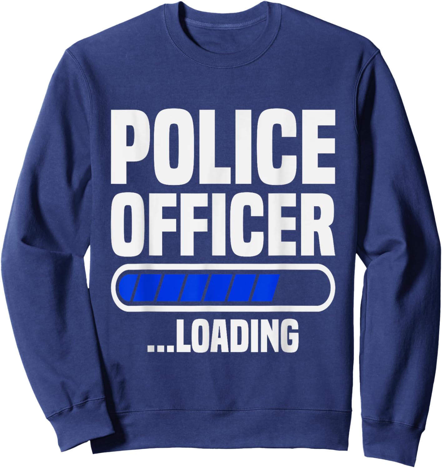 Police Officer loading Police School Grad Police Academy Sweatshirt - Sweatshirt | Navy